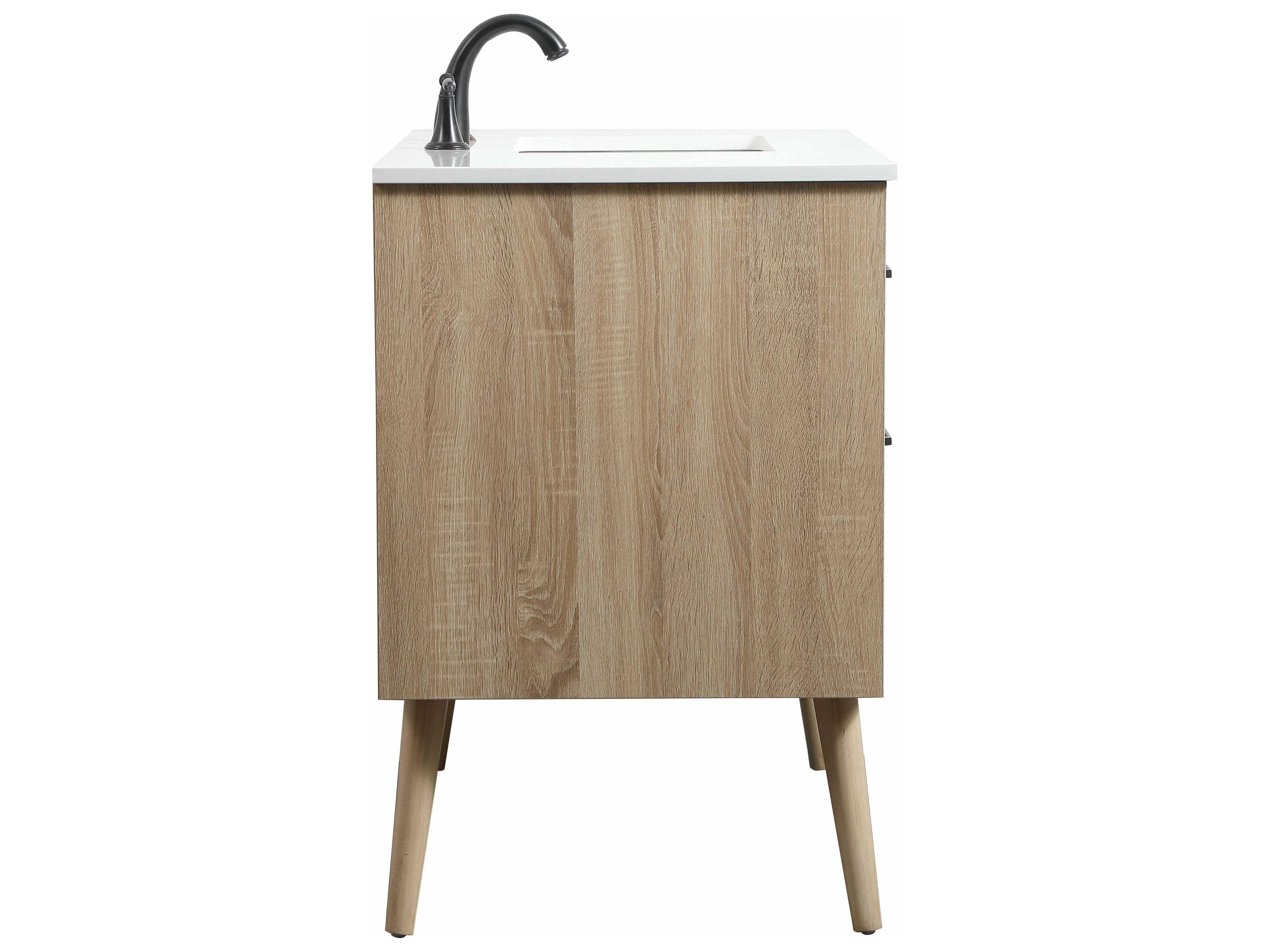 Elegant Lighting Boise Mango Wood 42" Vanity