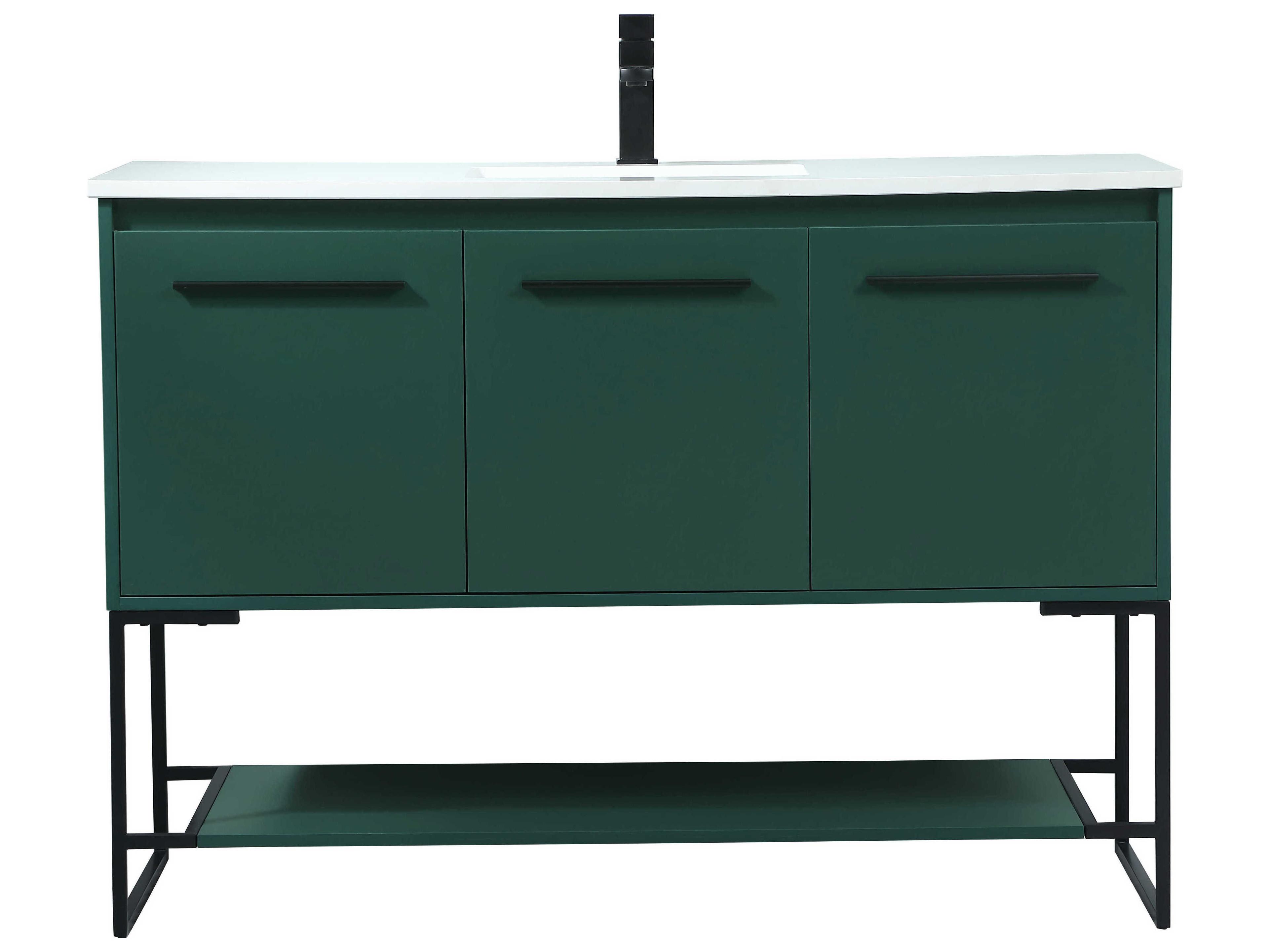 Elegant Lighting Sloane Green 48" Vanity