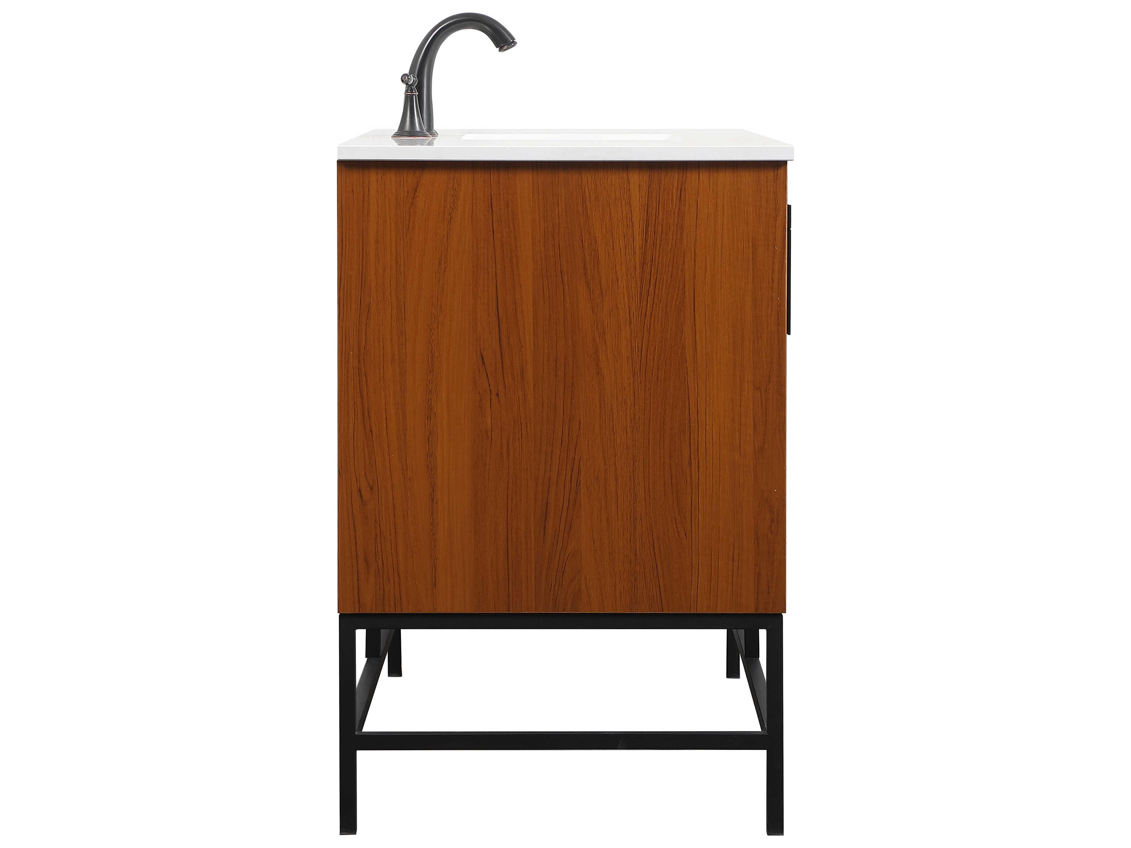 Elegant Lighting Eugene Teak 48" Vanity