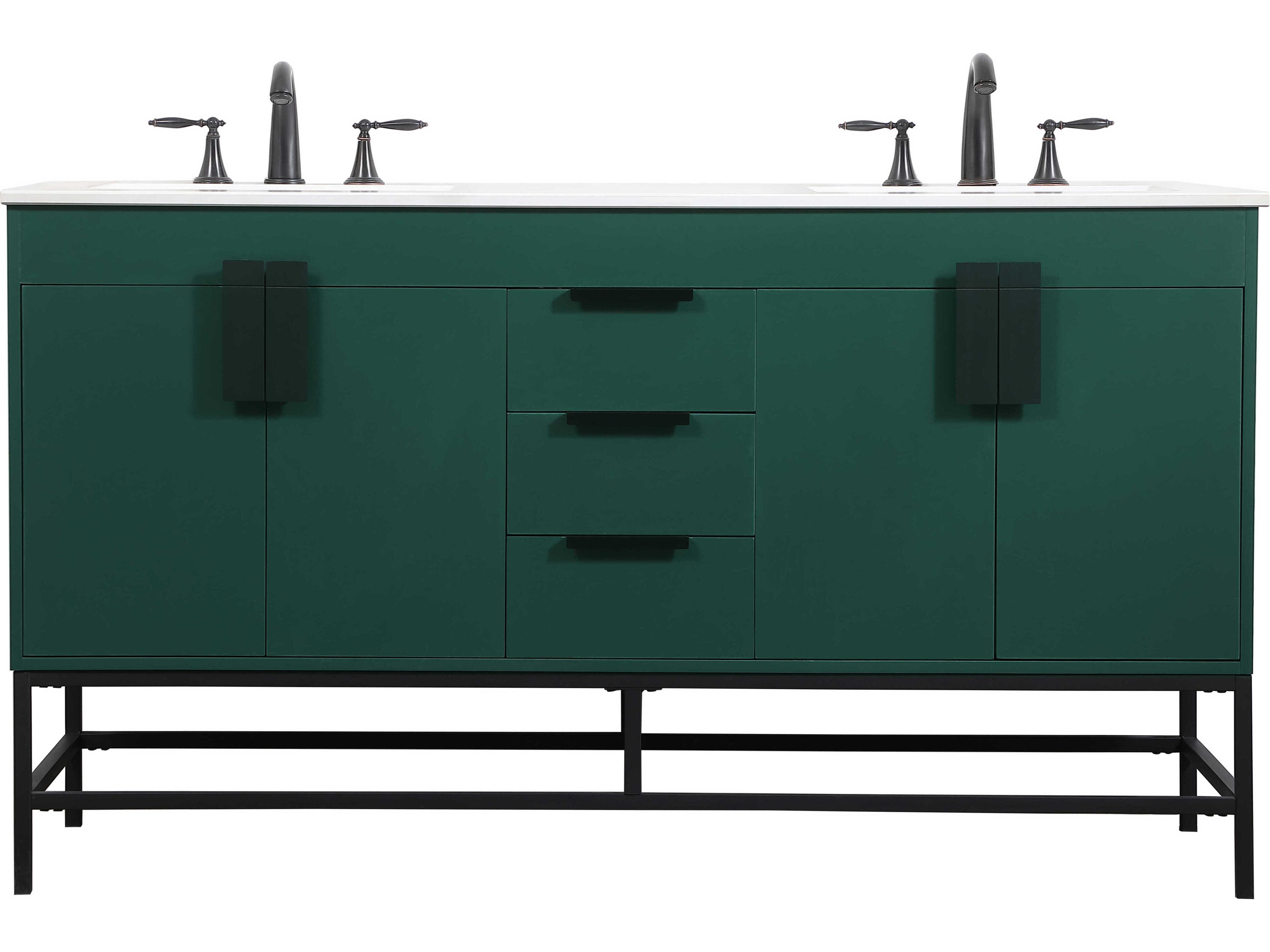 Elegant Lighting Eugene Green 60" Vanity