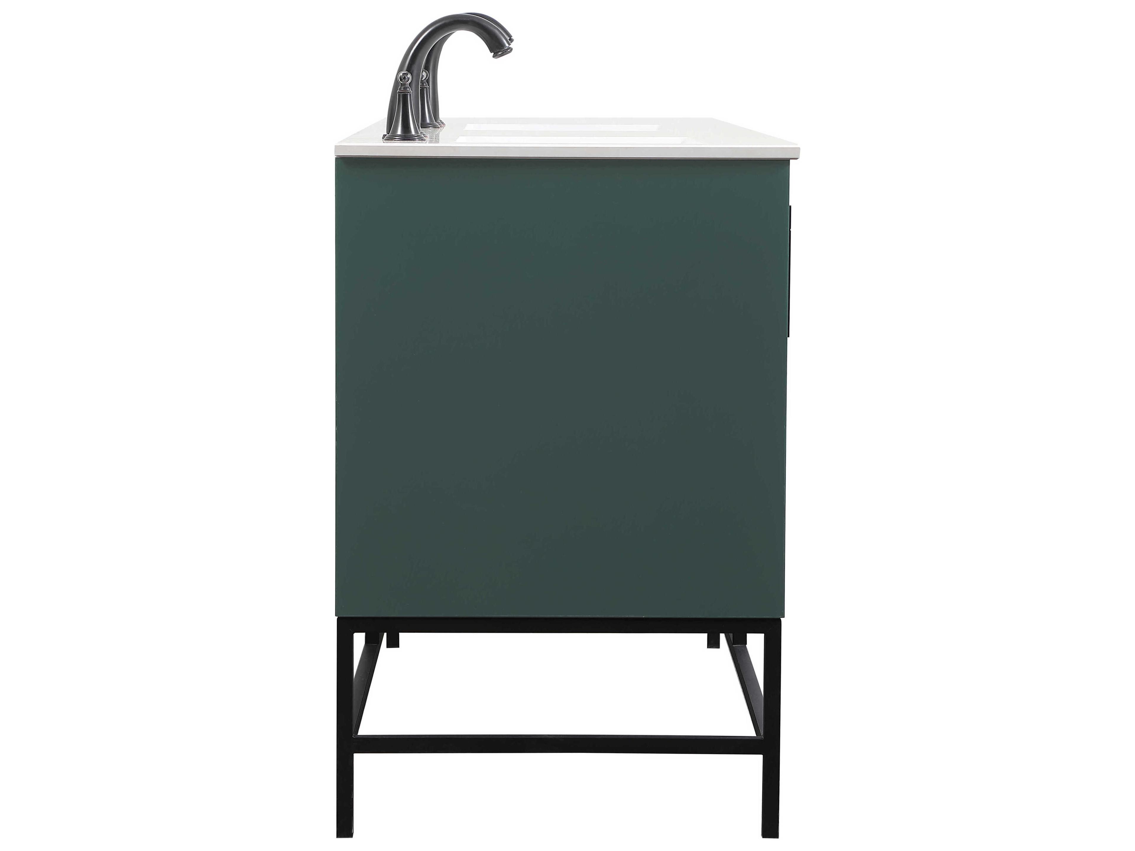 Elegant Lighting Eugene Green 60" Vanity