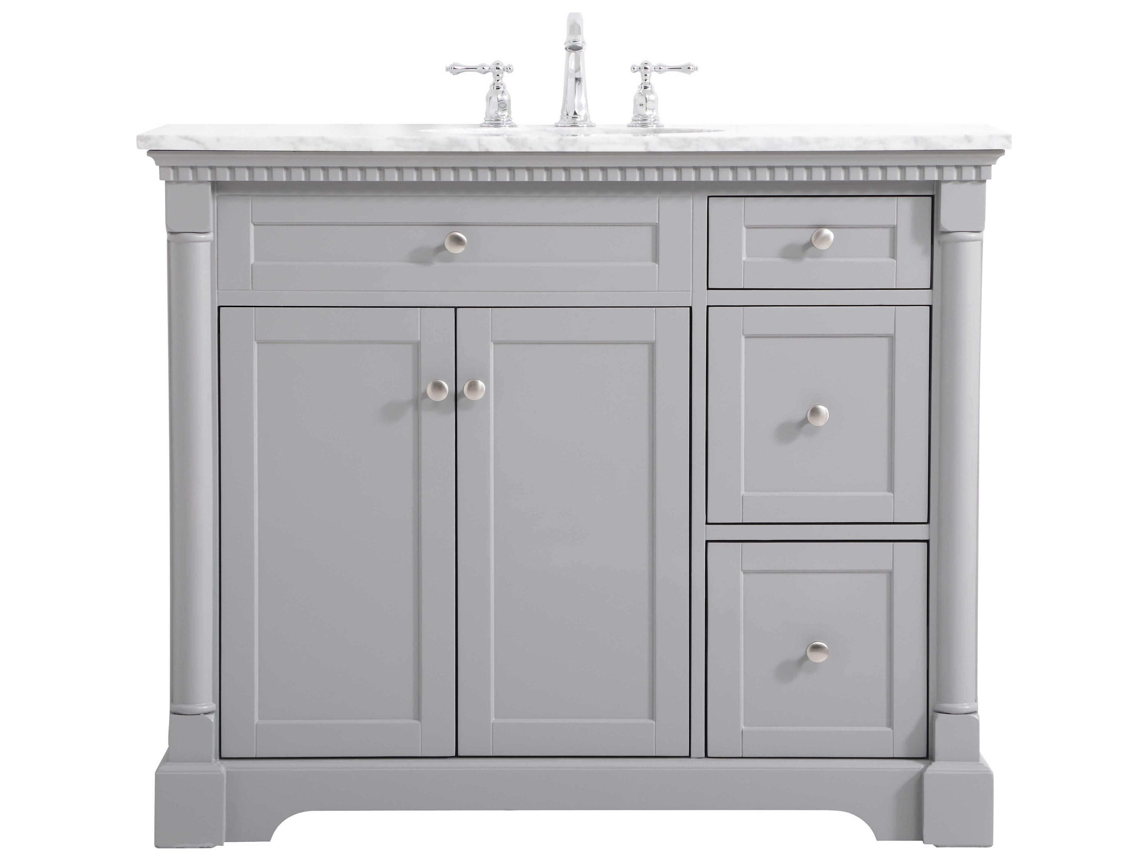 Elegant Lighting Clarence Grey 42" Vanity