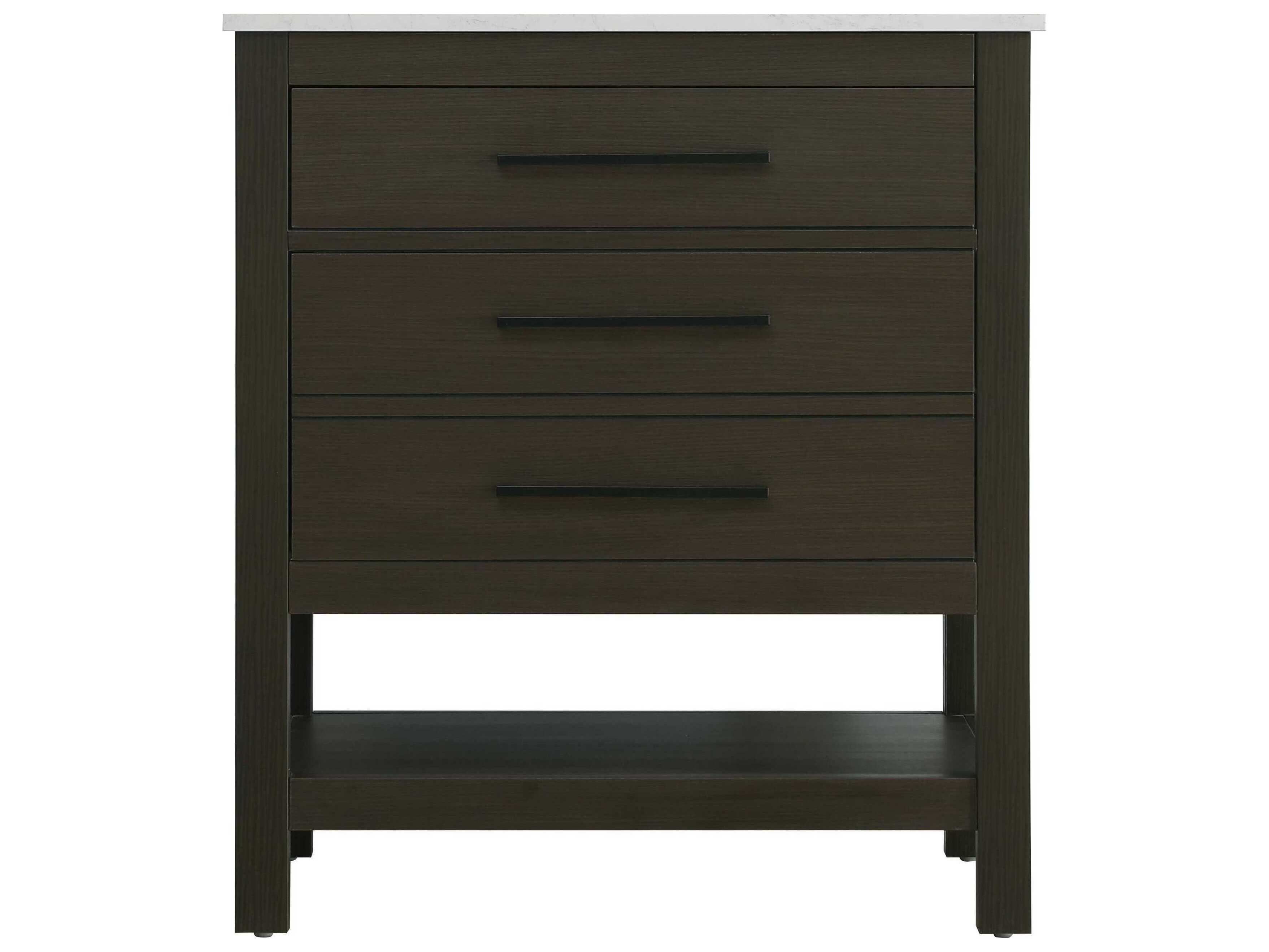 Elegant Lighting Karson Mocha Brown Vanity