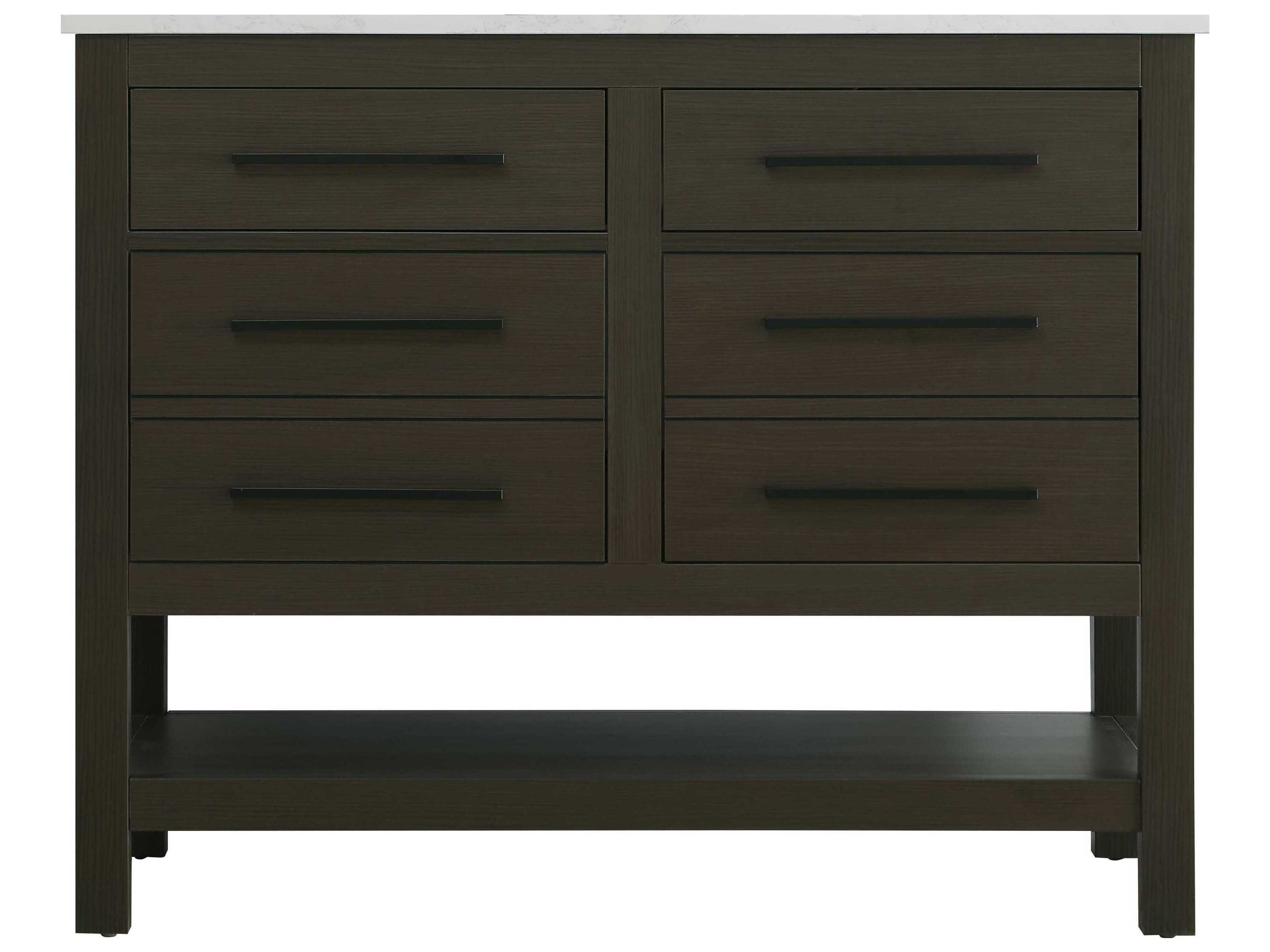 Elegant Lighting Karson Mocha Brown Vanity