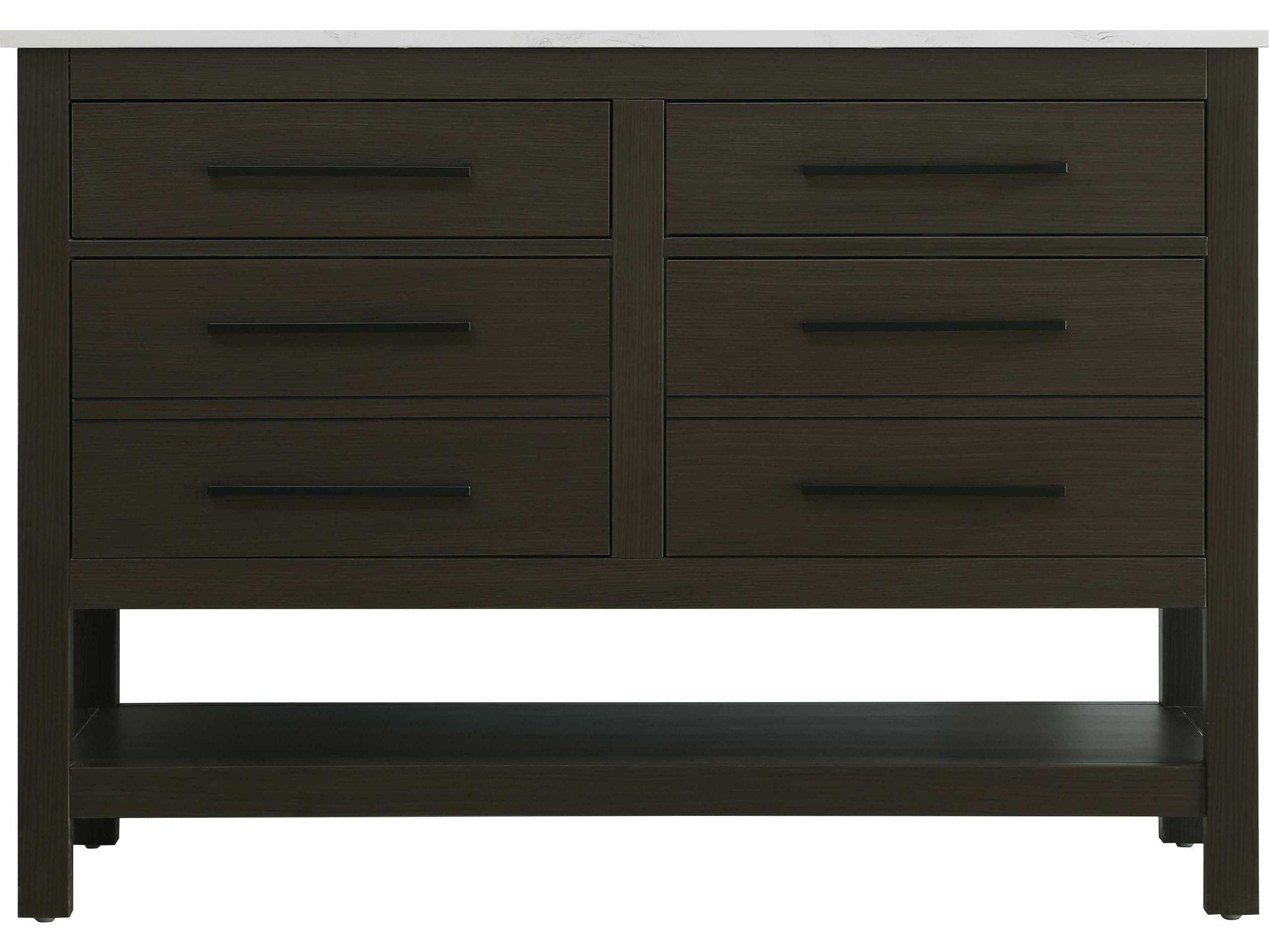 Elegant Lighting Karson Mocha Brown Vanity