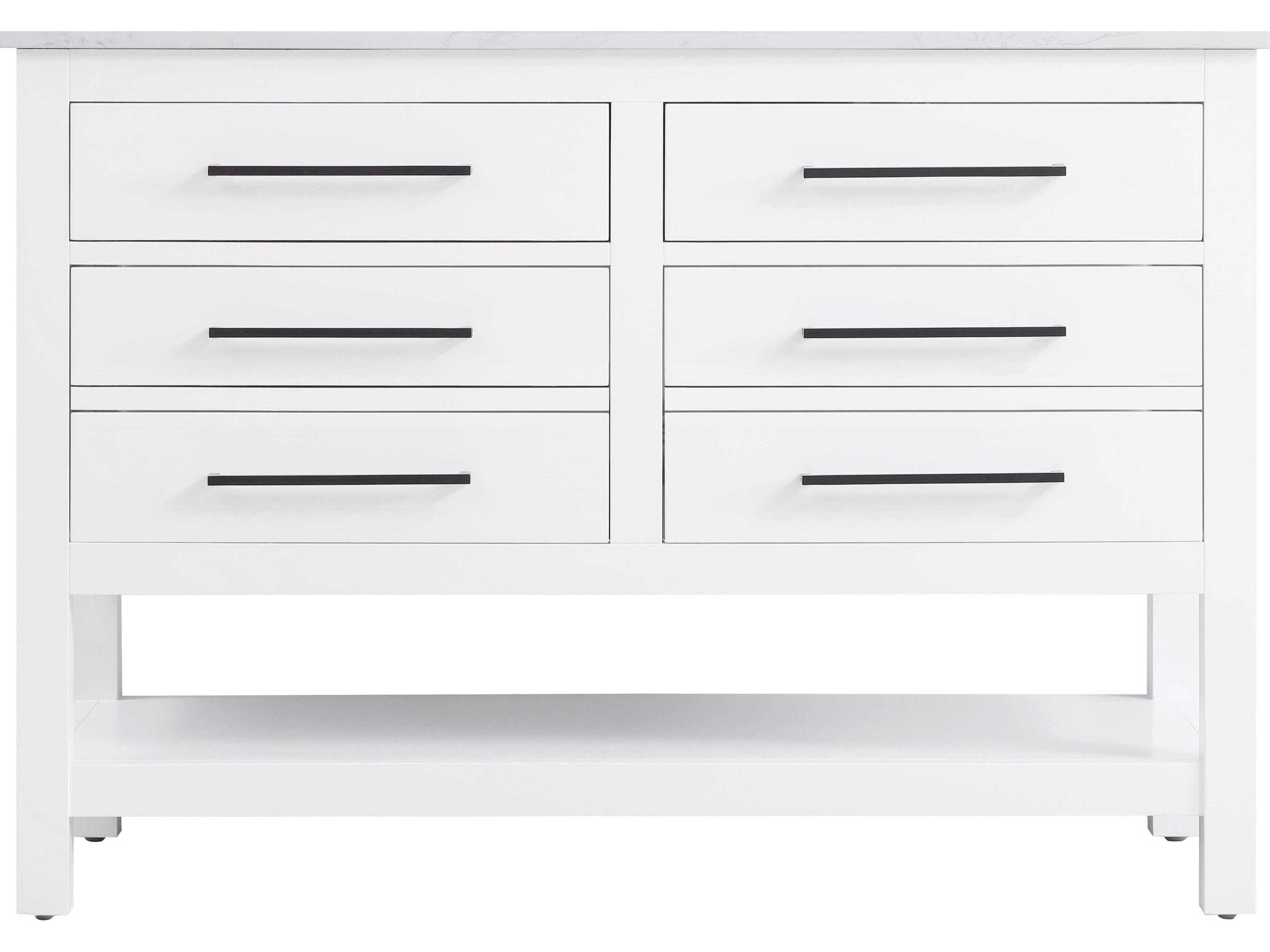 Elegant Lighting Karson White Vanity