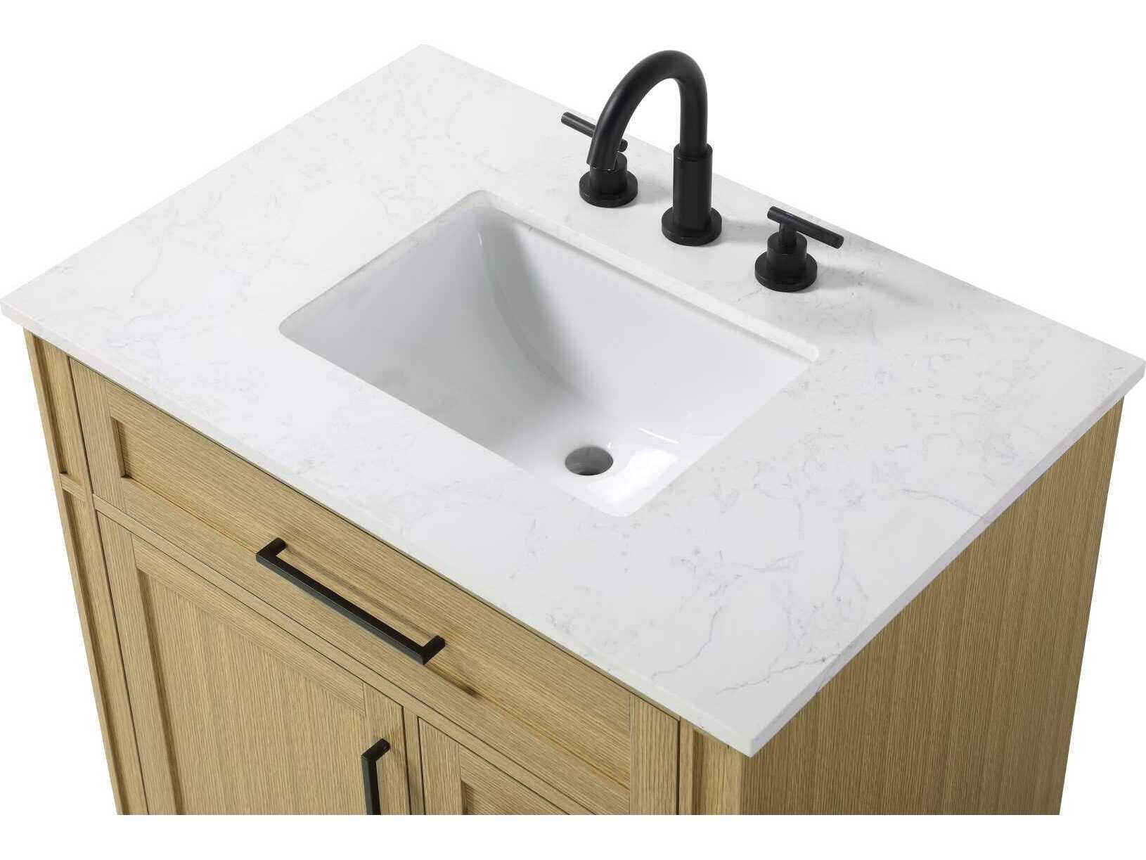 Elegant Lighting Virginia 32" Honey Brown Vanity