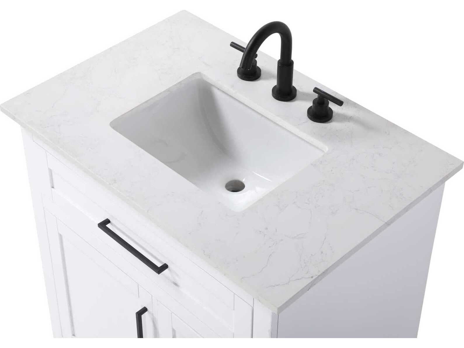 Elegant Lighting Remington 32" White Vanity