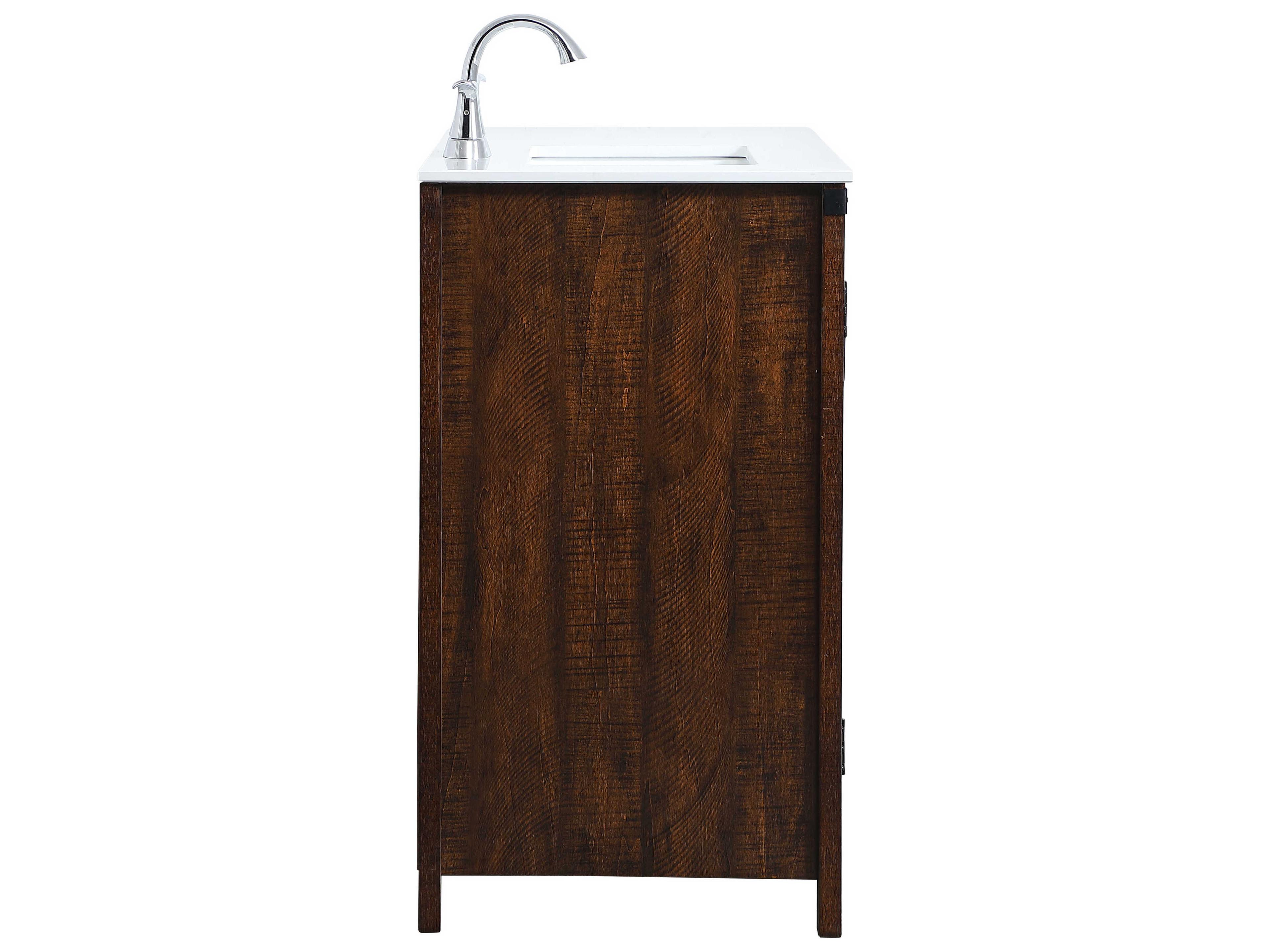 Elegant Lighting Dean Espresso 36" Vanity