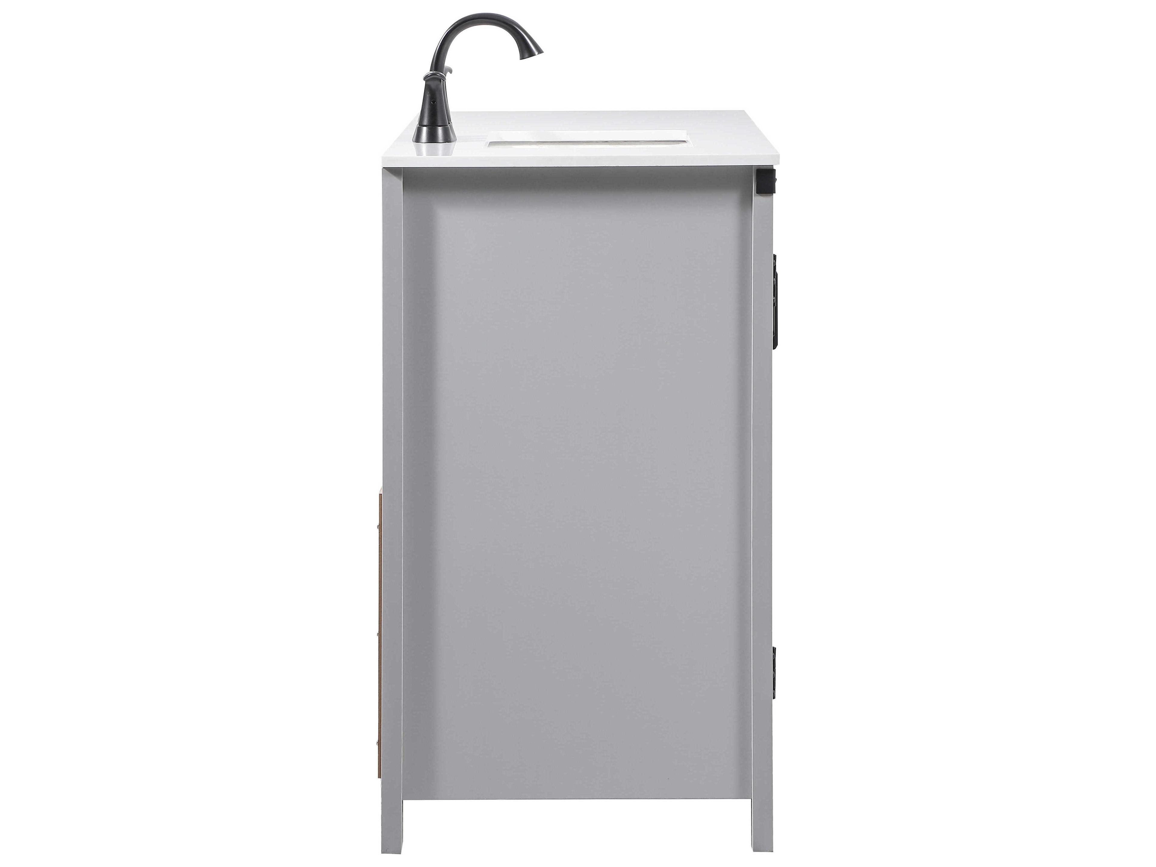 Elegant Lighting Grant Grey 42" Vanity