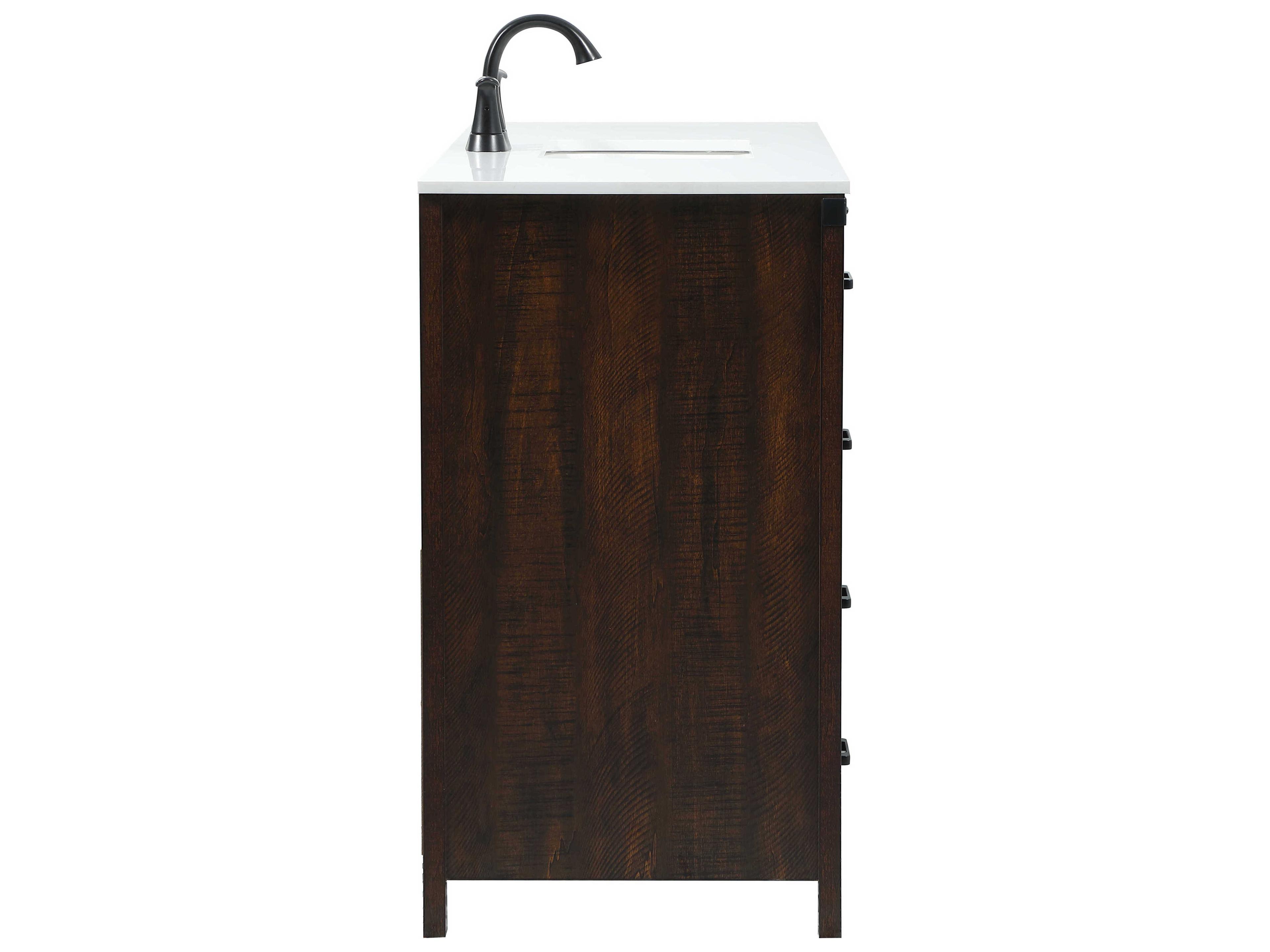 Elegant Lighting Grant Expresso 48" Vanity