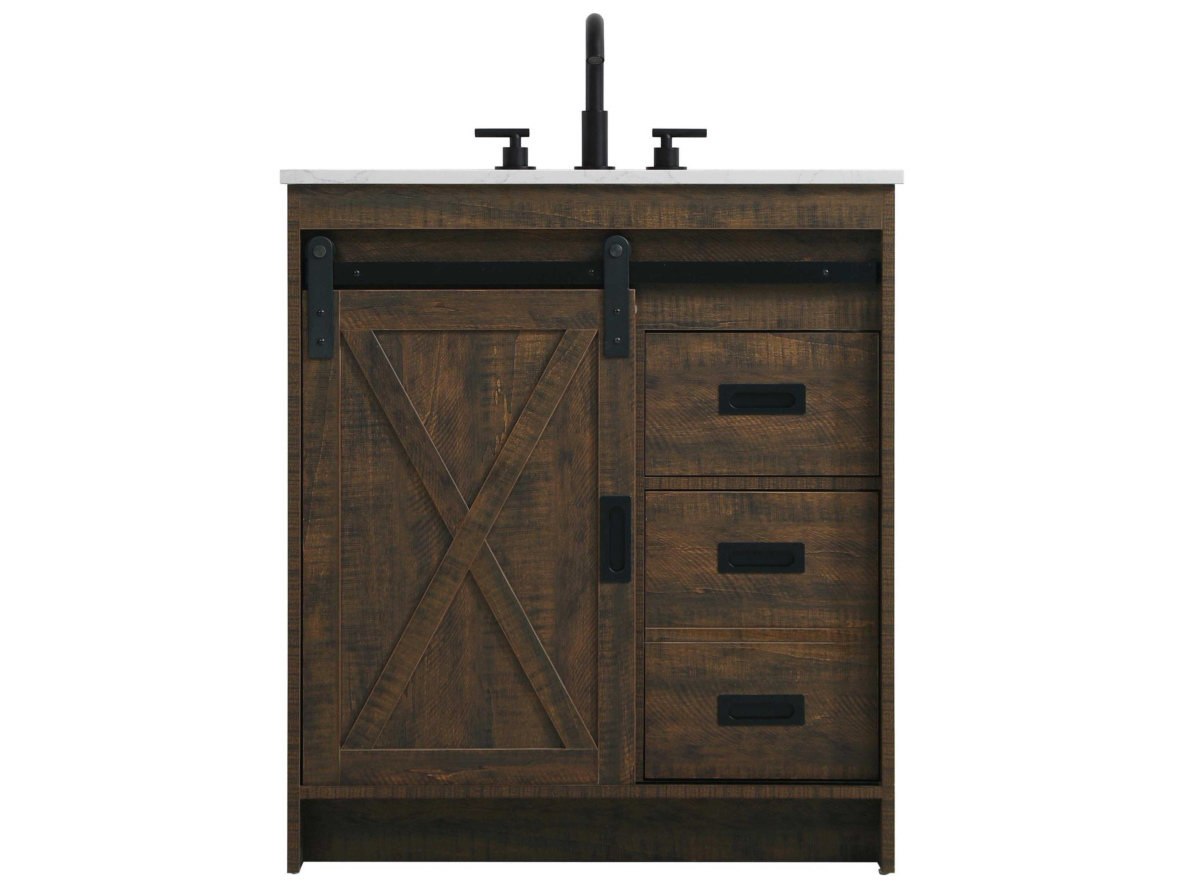 Elegant Lighting Austin Expresso 30" Vanity