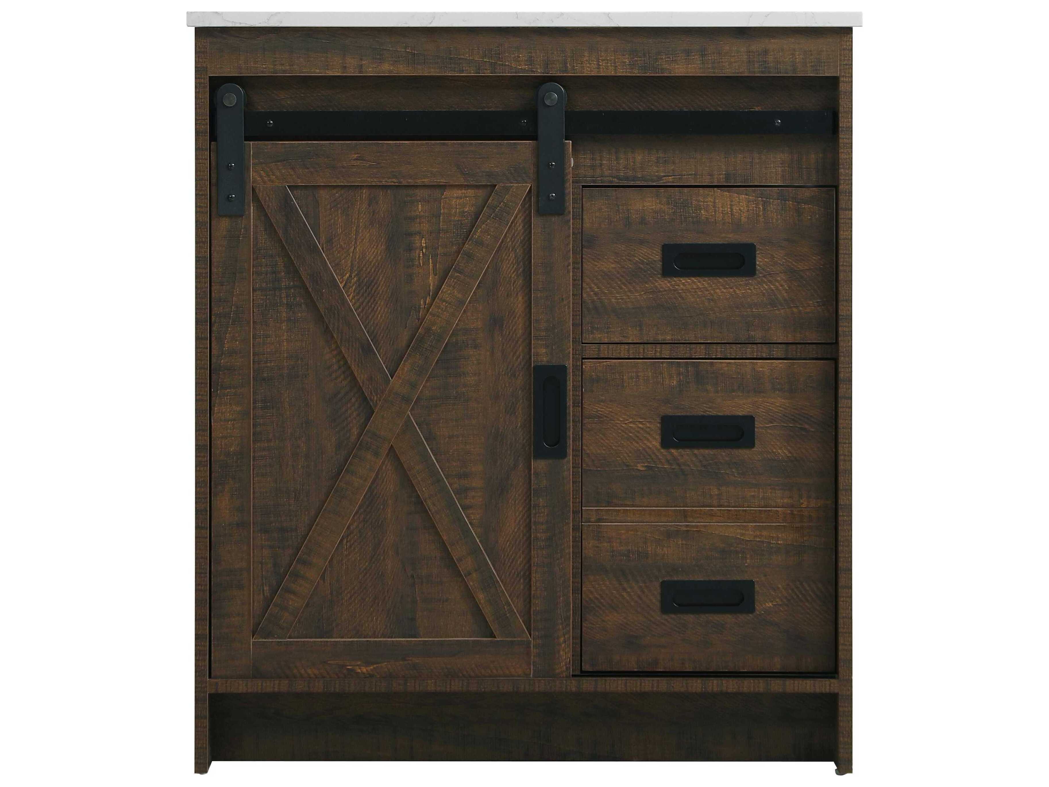 Elegant Lighting Austin Expresso 30" Vanity