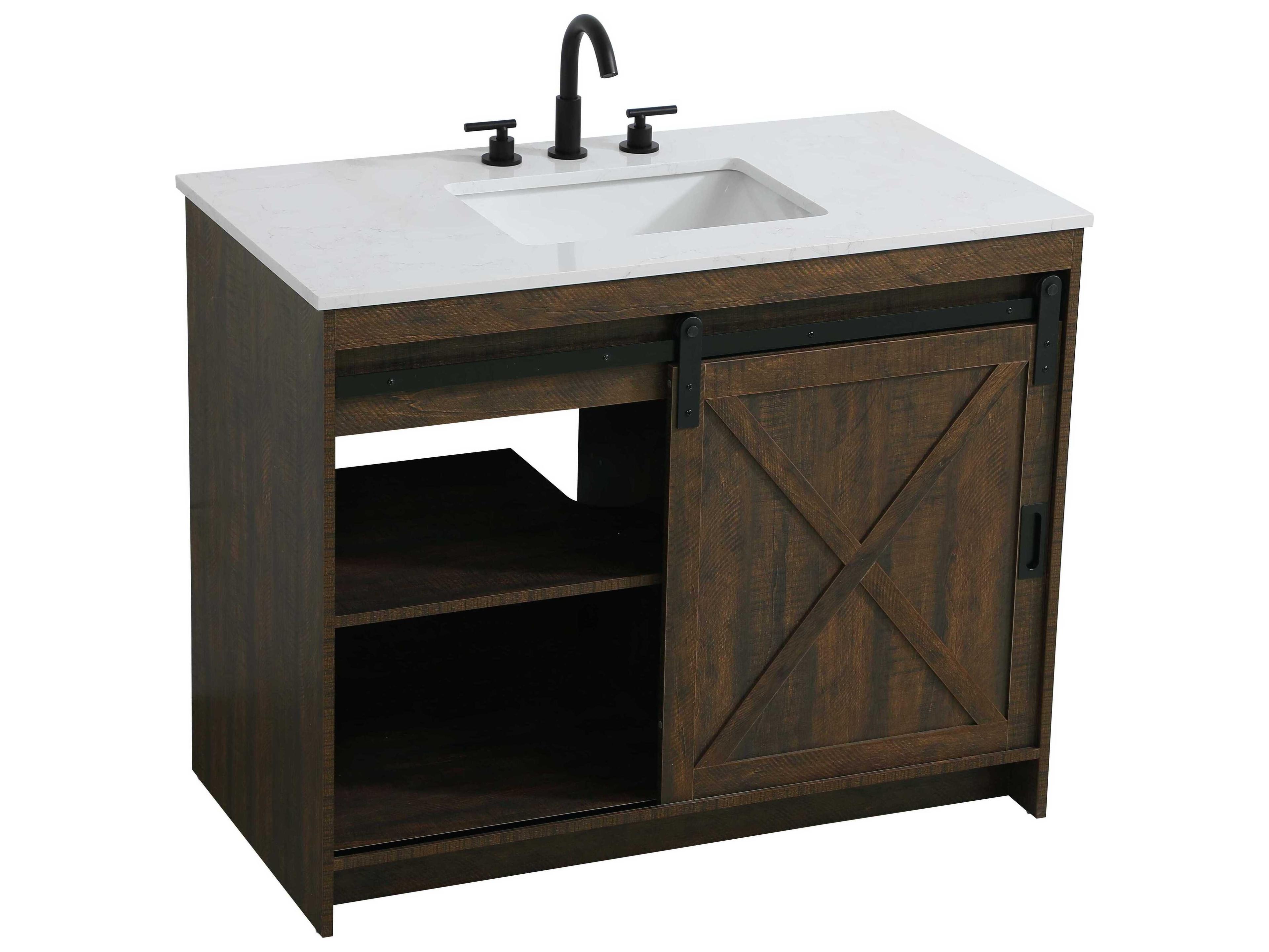 Elegant Lighting Austin Expresso 42" Vanity