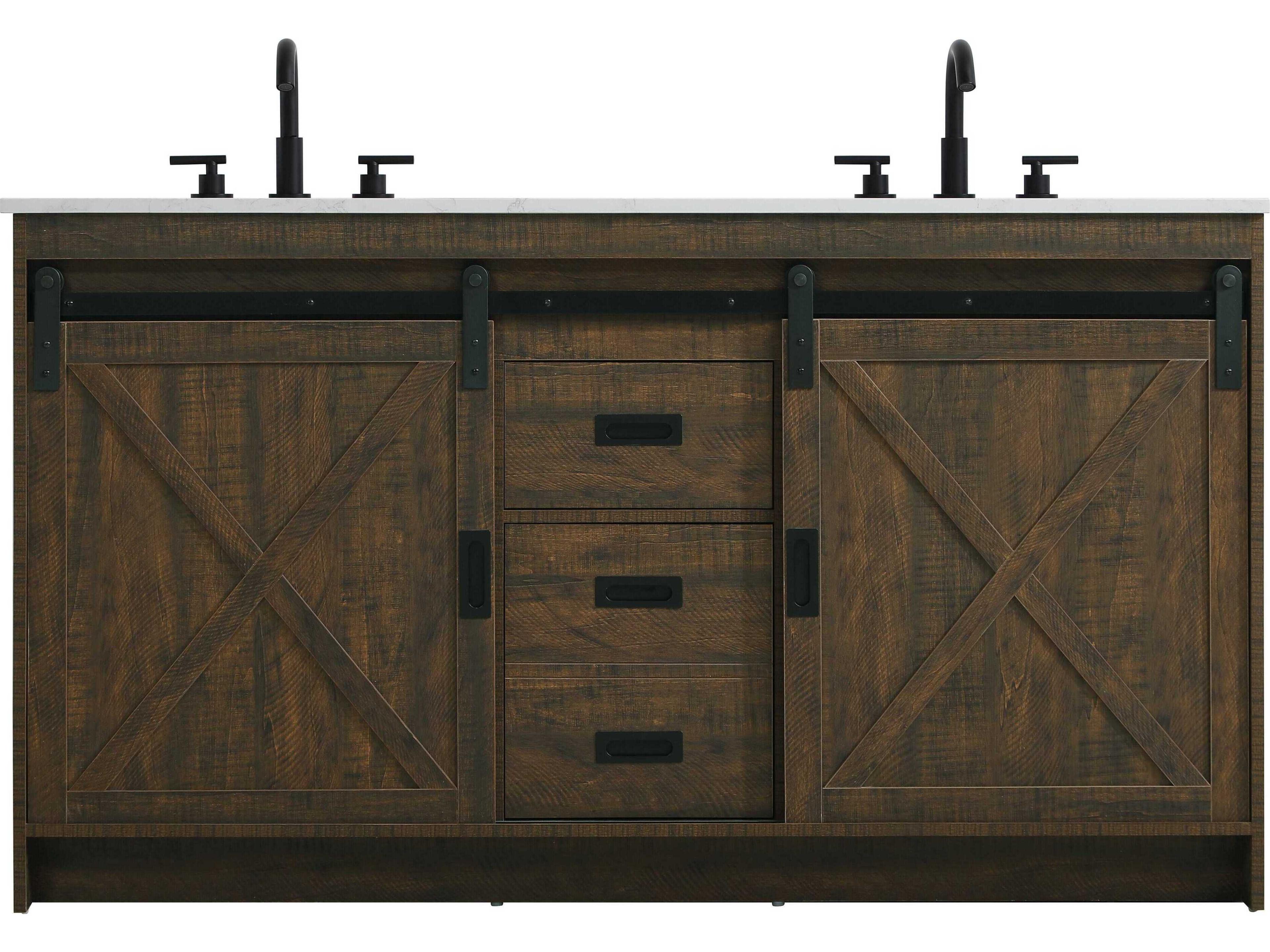 Elegant Lighting Austin Expresso 60" Vanity