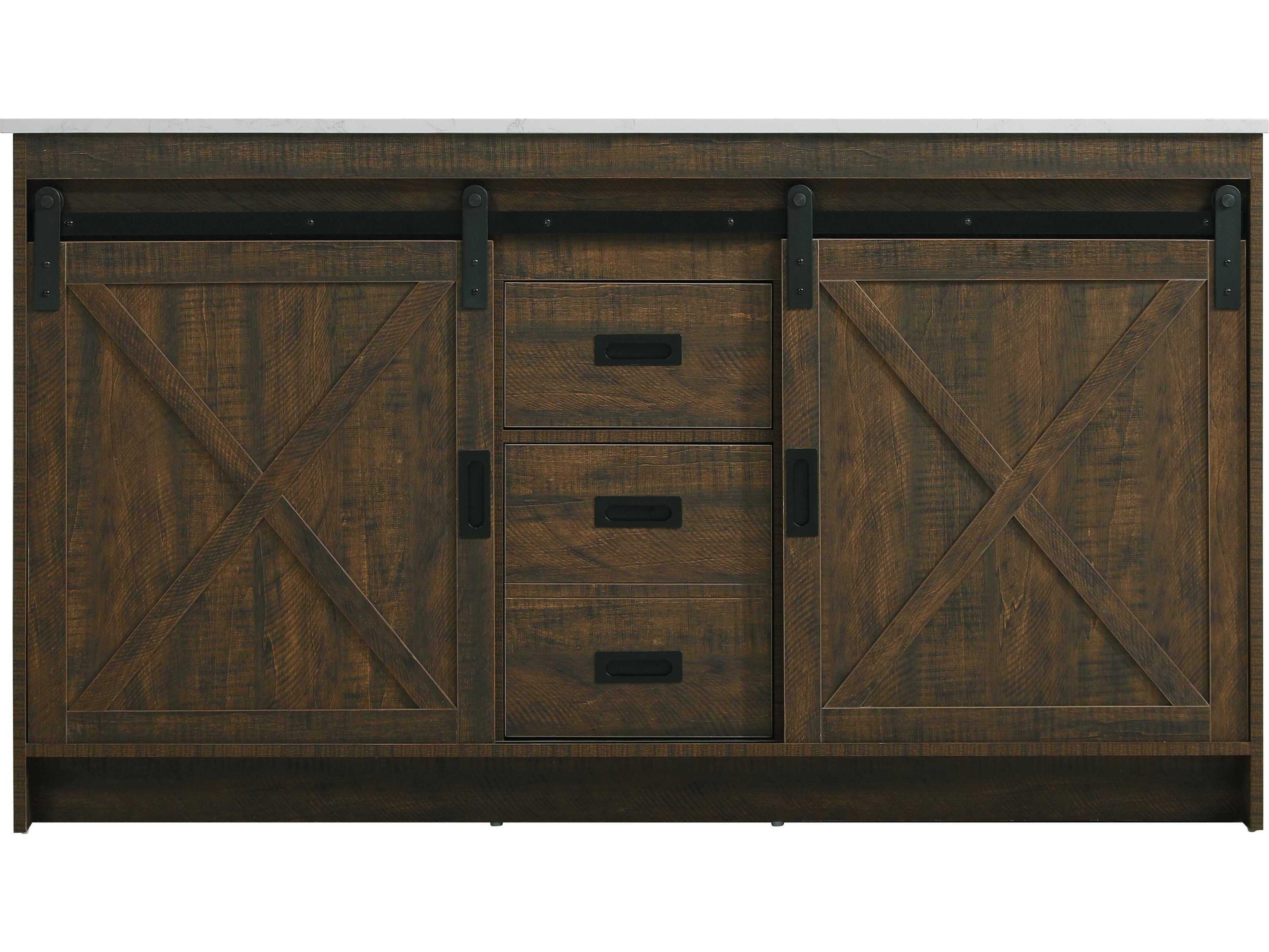 Elegant Lighting Austin Expresso 60" Vanity