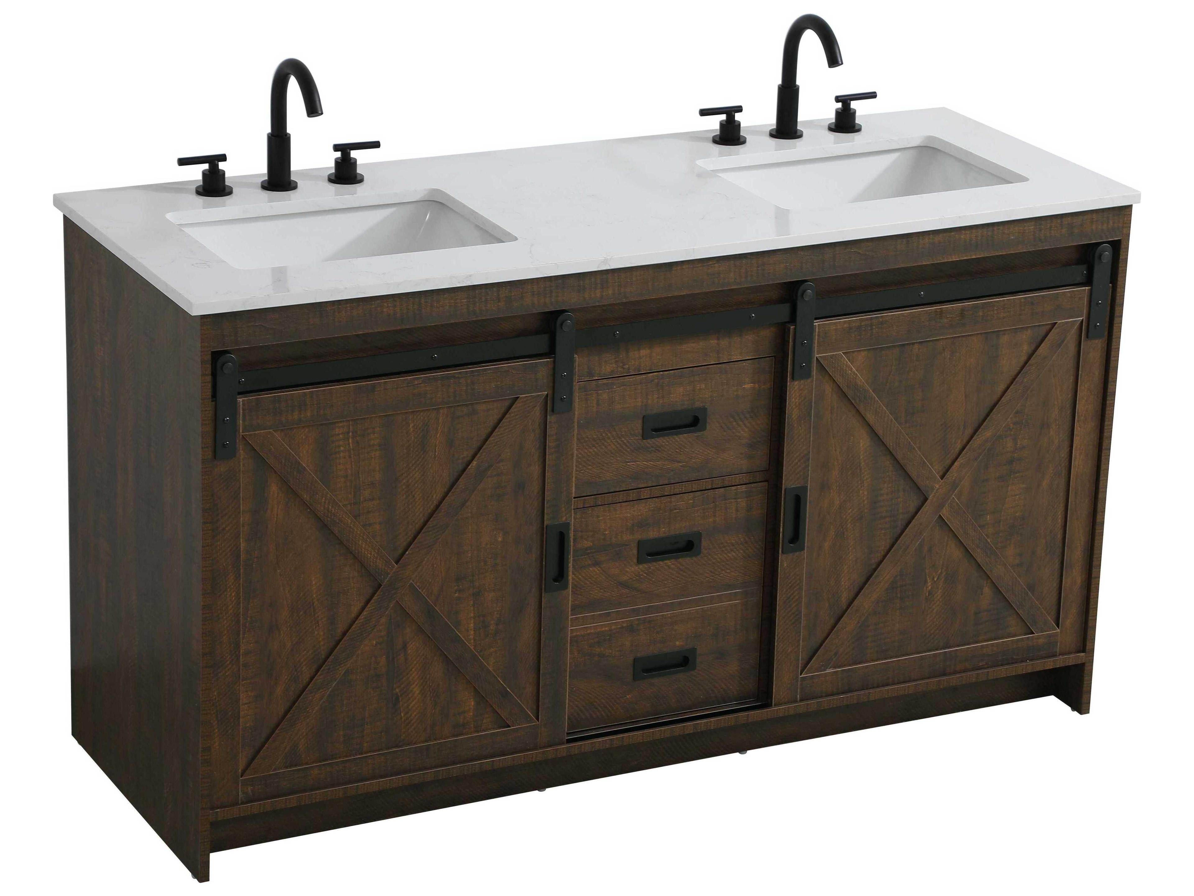 Elegant Lighting Austin Expresso 60" Vanity