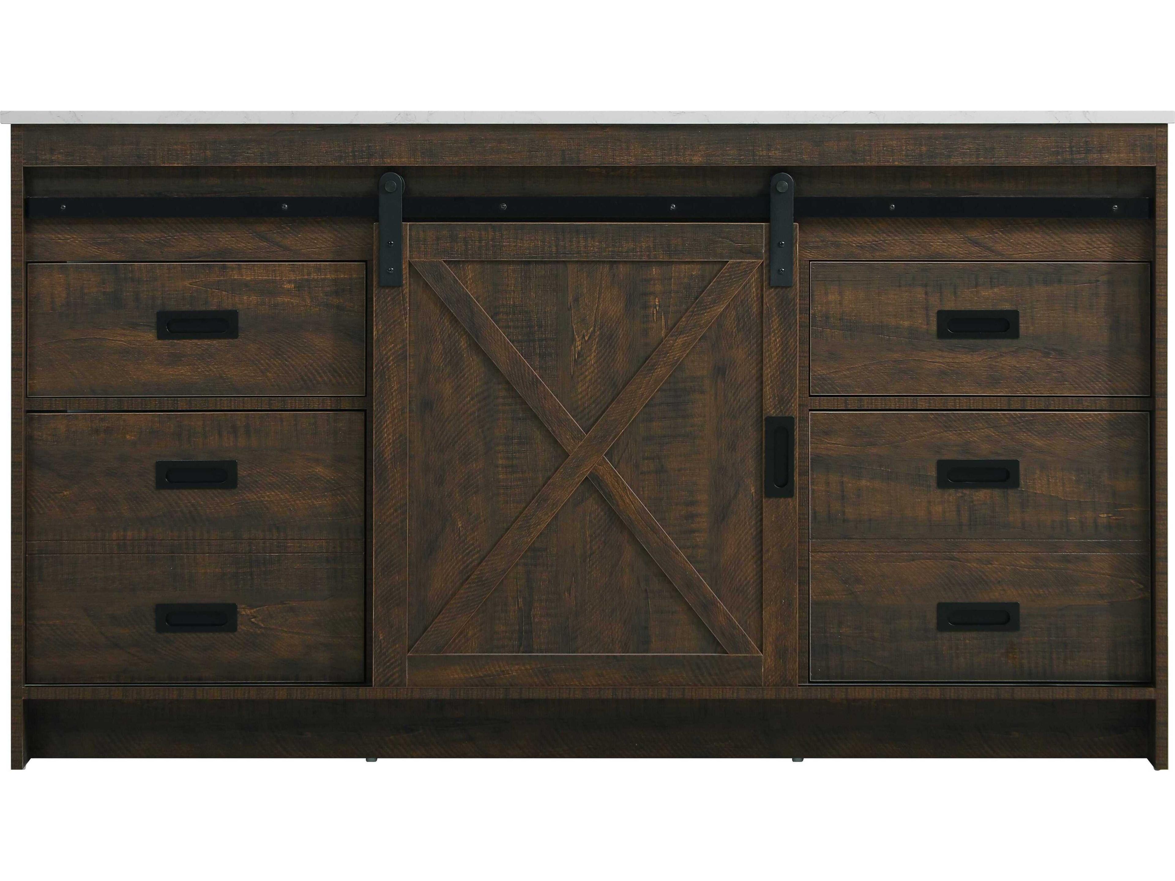 Elegant Lighting Austin Expresso 60" Vanity