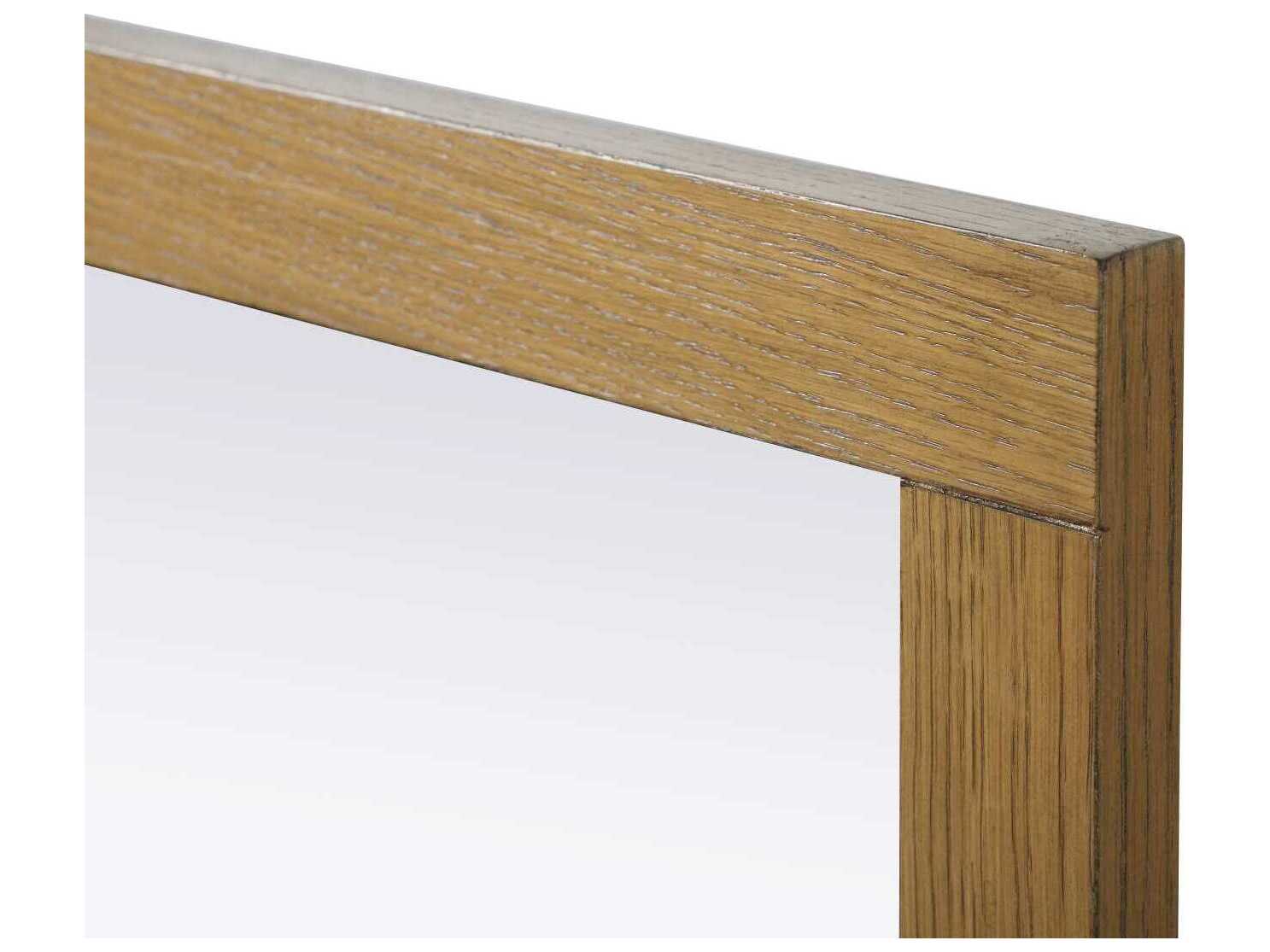 Elegant Lighting Norah Honey Teak Square Wall Mirror