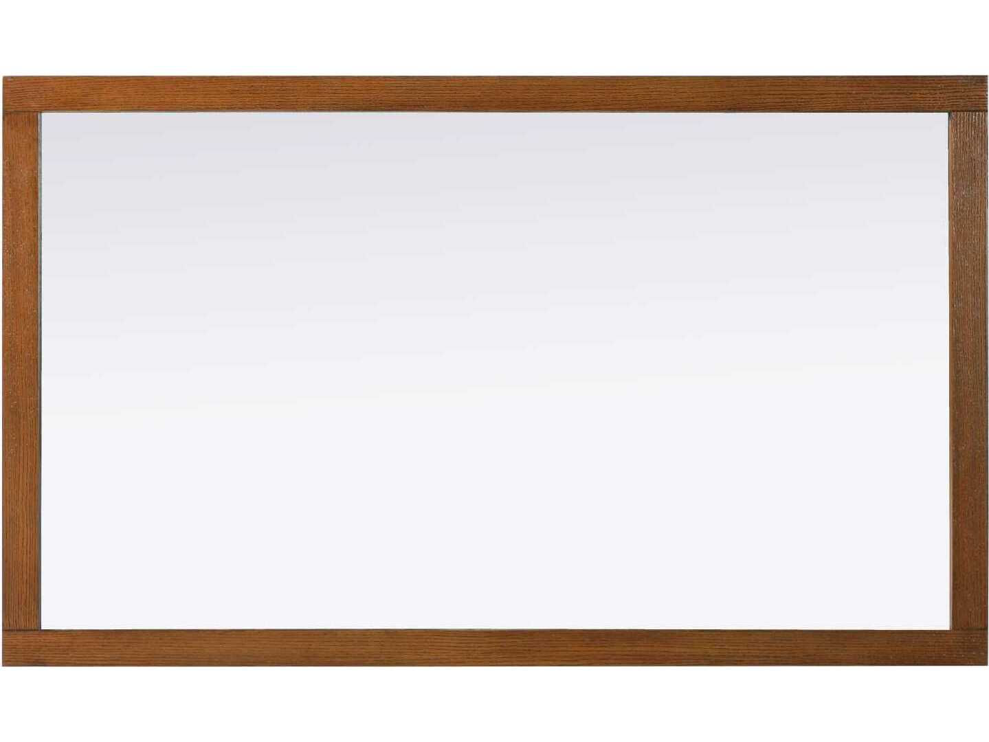 Elegant Lighting Norah Brandy Walnut Rectangular Wall Mirror