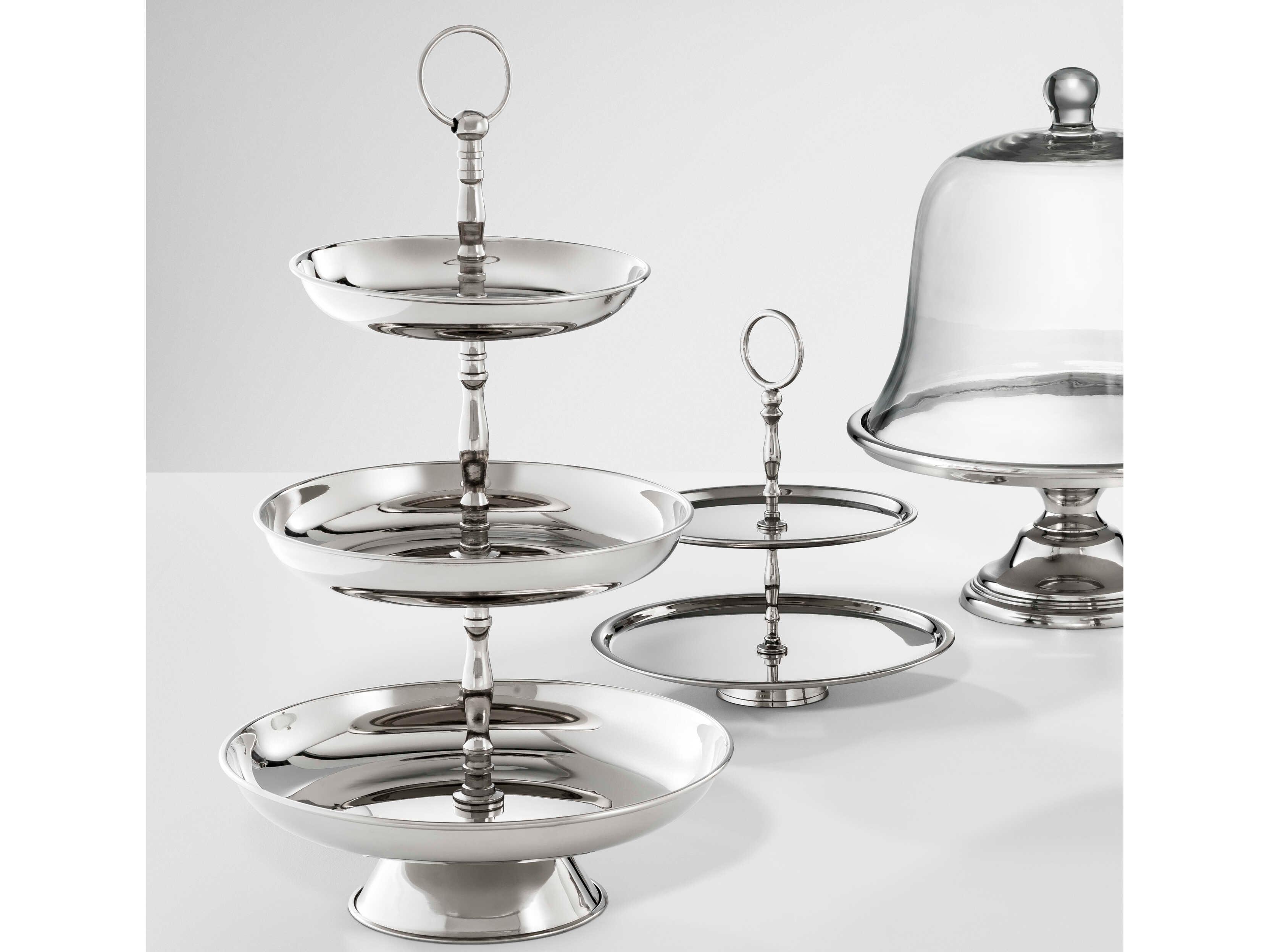 Eichholtz Oriole Nickel Layers Cake Standard