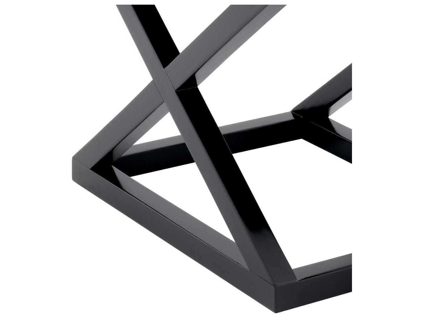 Eichholtz Mcarthur Waxed Black Side Table