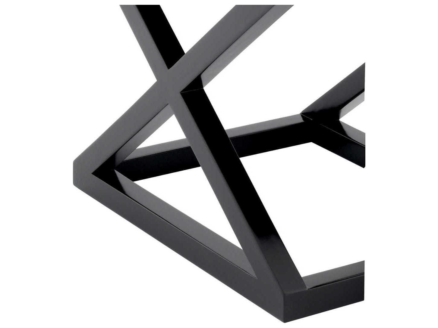 Eichholtz Mcarthur Waxed Black Side Table