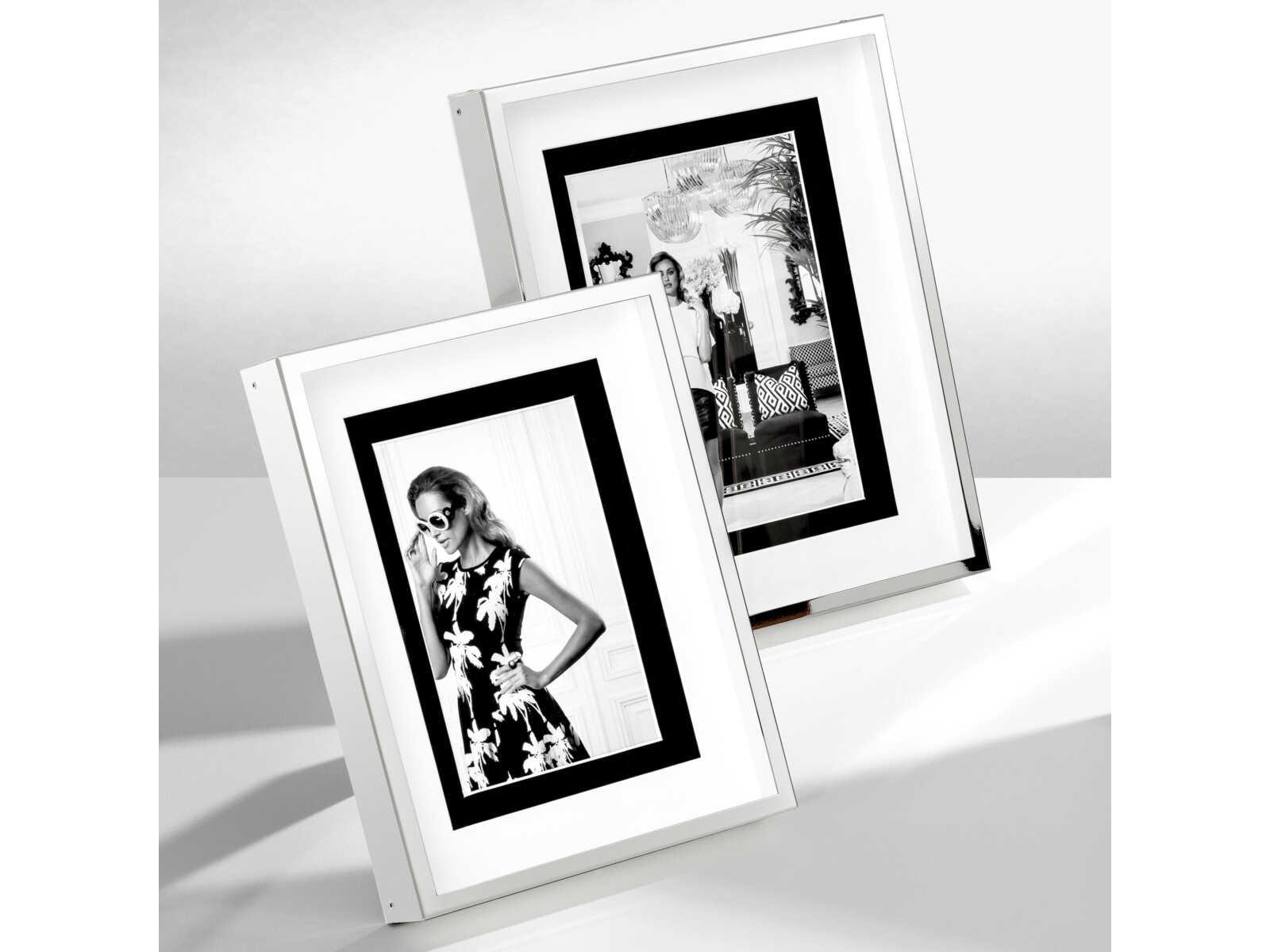 Eichholtz Gramercy L Silver Picture Frame