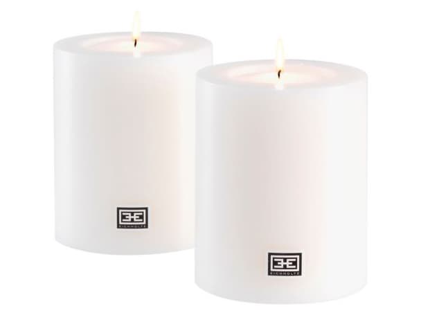 Eichholtz White Artificial Candle Set of 2