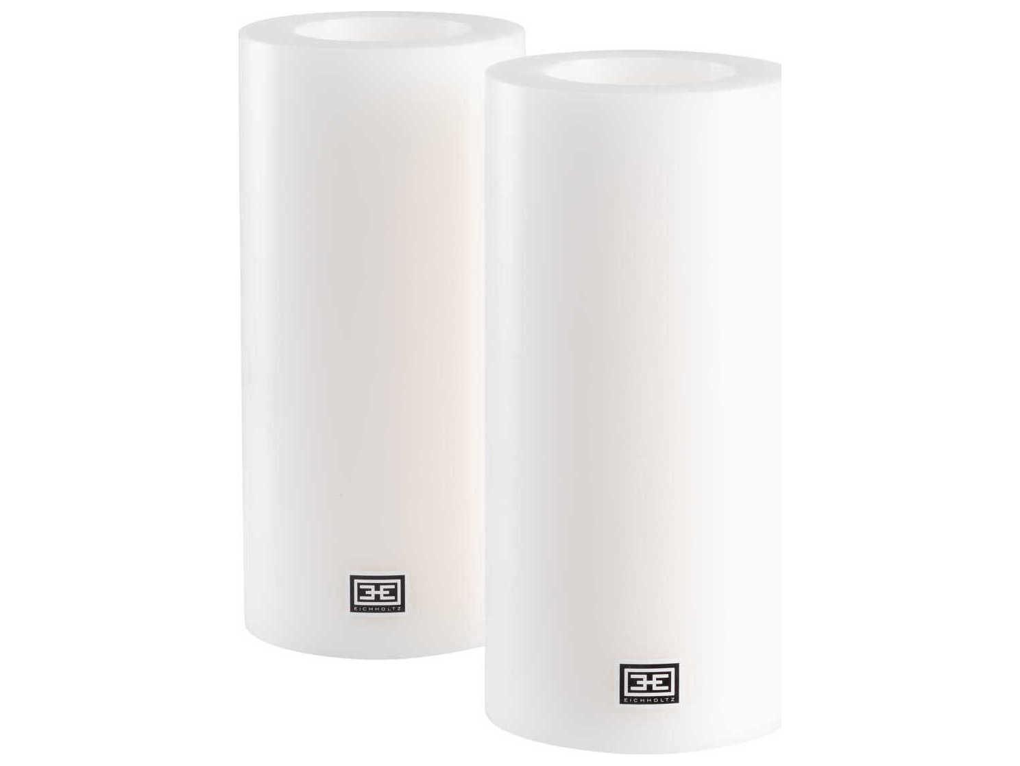 Eichholtz White Artificial Candle Set of 2