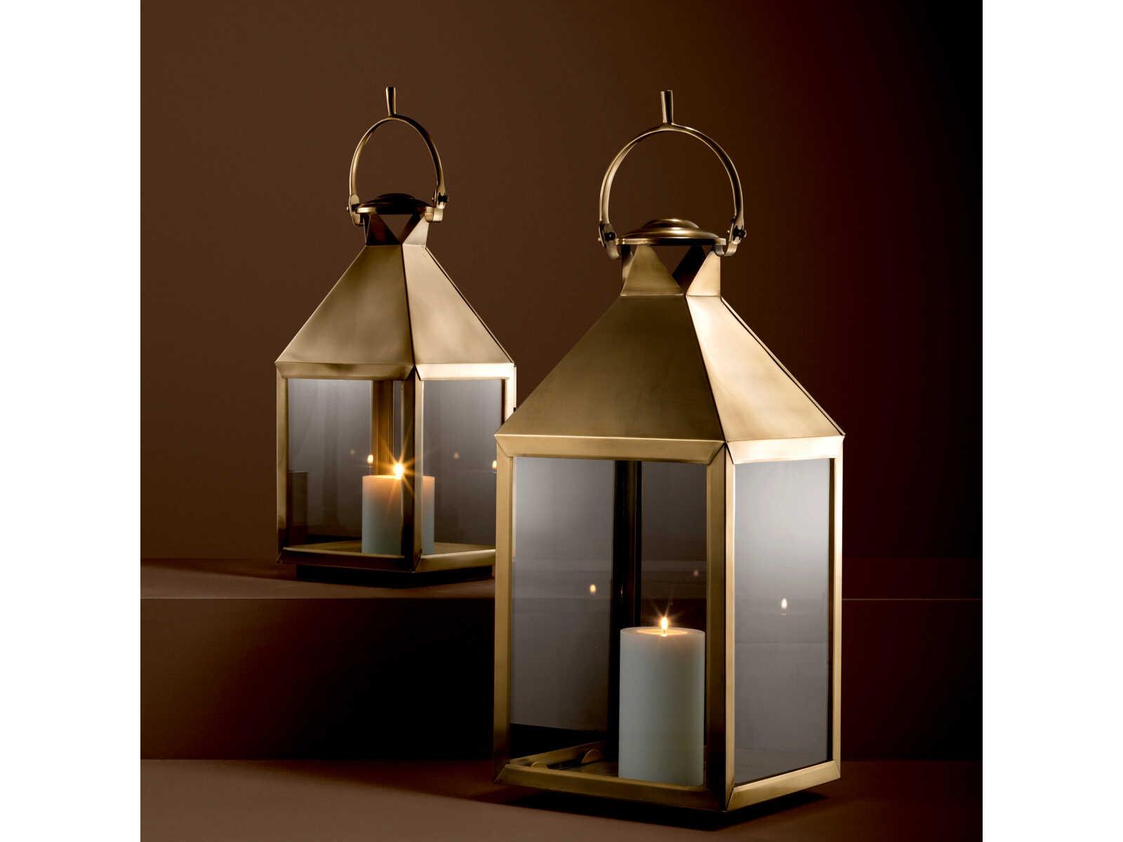 Eichholtz Spur S Antique Brass Hurricane