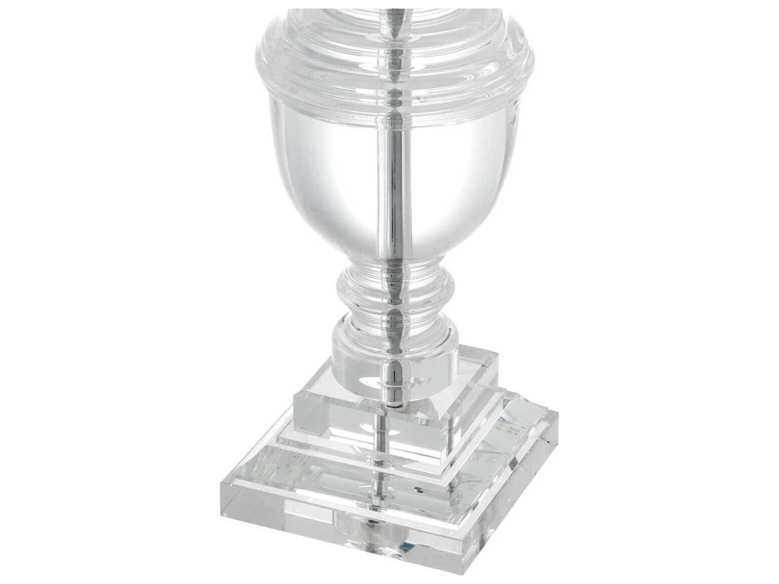 Eichholtz Noble Crystal Incl White Shade Table Lamp