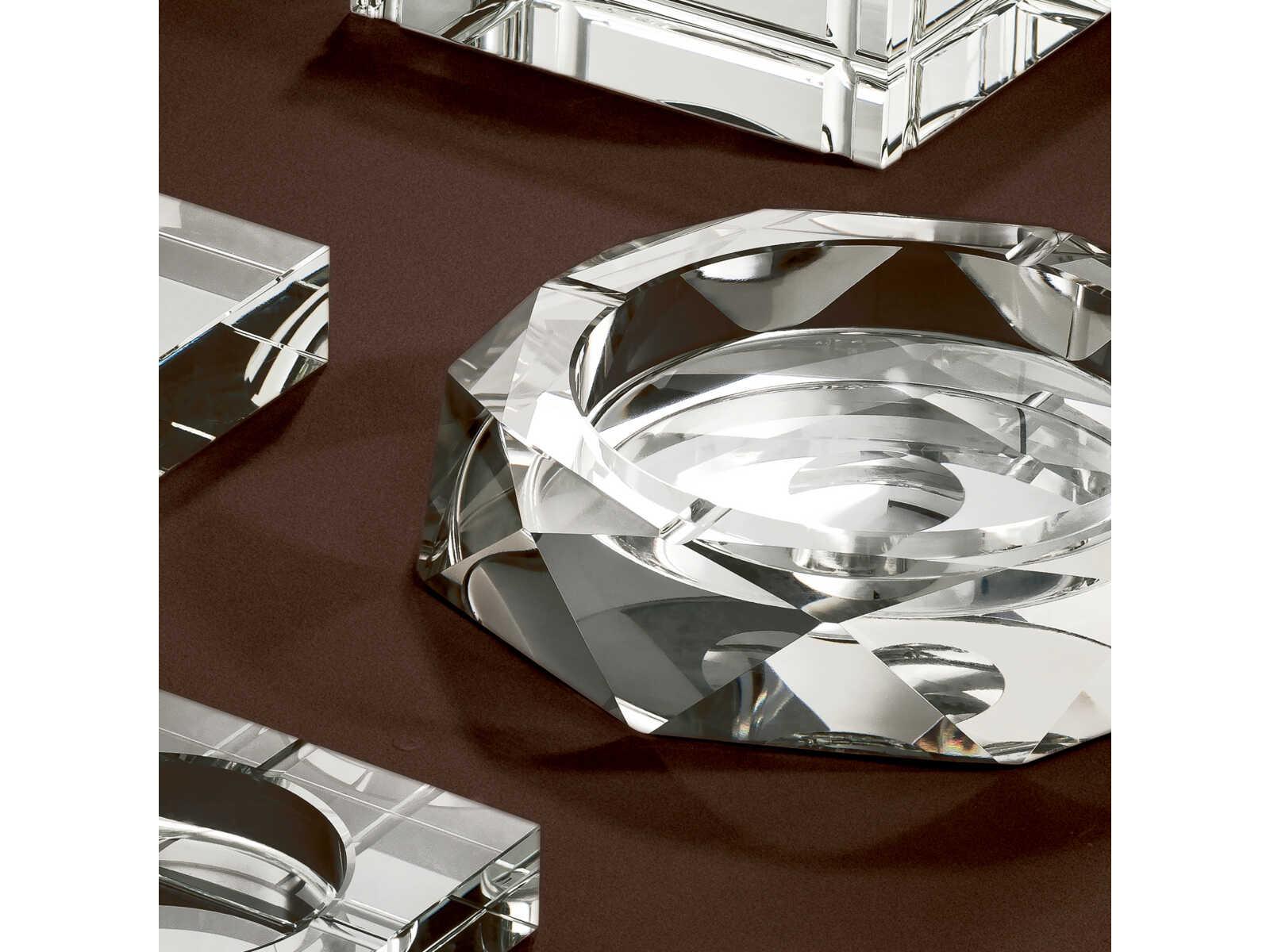 Eichholtz Bruce Crystal Glass Ashtray