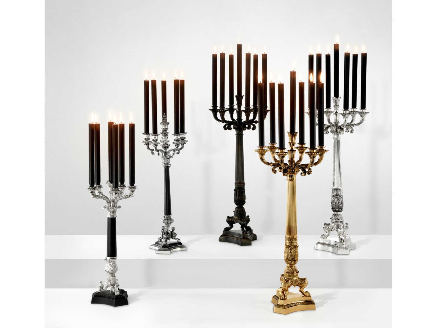 Eichholtz Jefferson Polished Brass Candle Holder