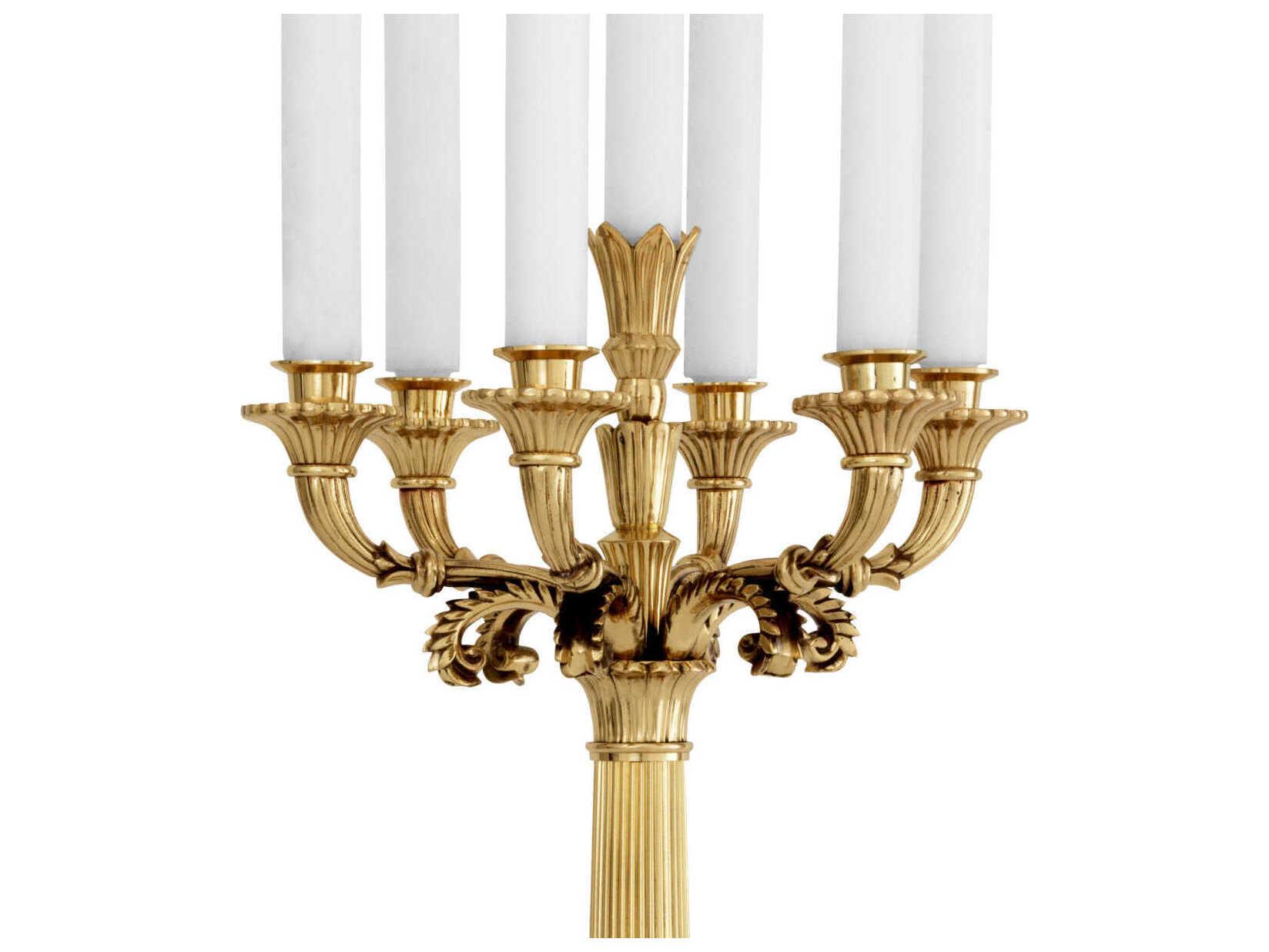 Eichholtz Jefferson Polished Brass Candle Holder