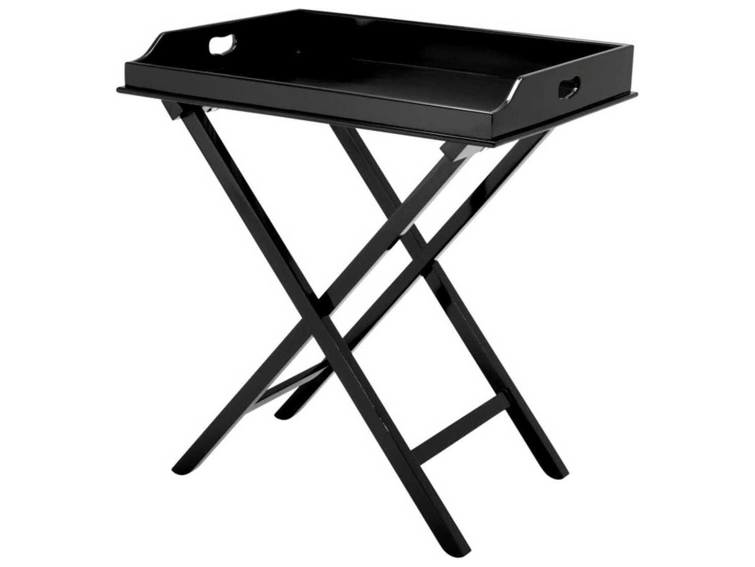 Eichholtz Osborn Piano Black Butler Tray