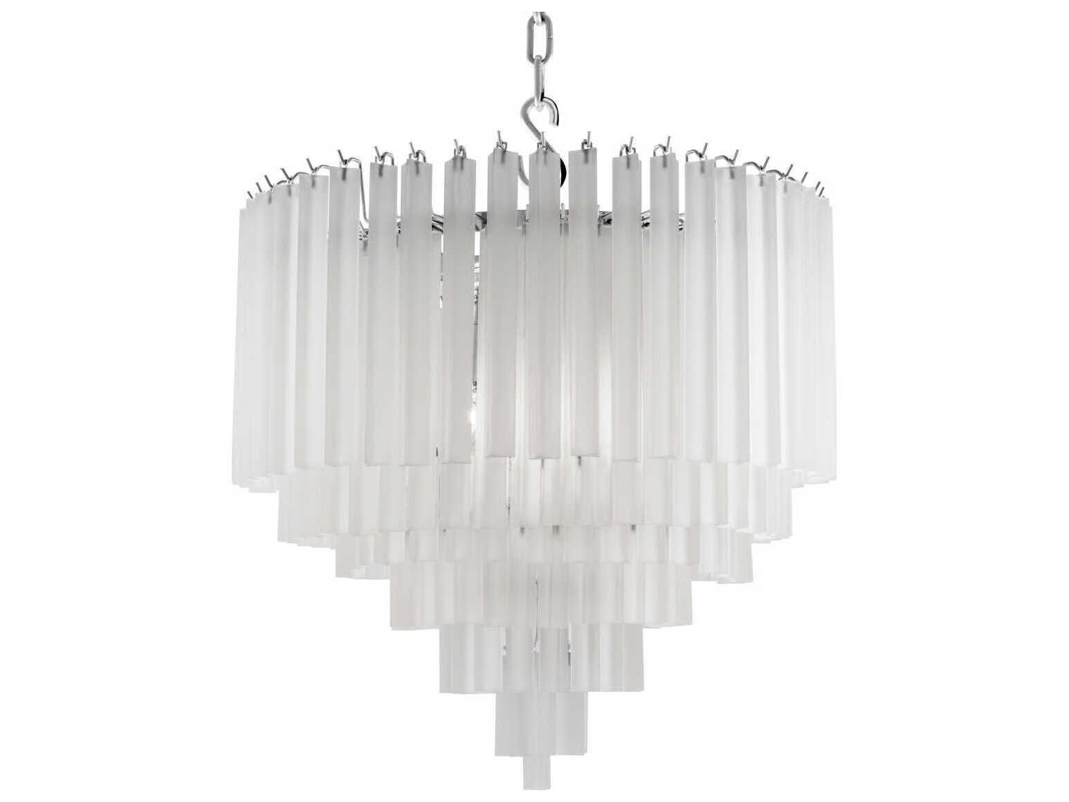 Eichholtz Nova Frosted Glass Chandelier