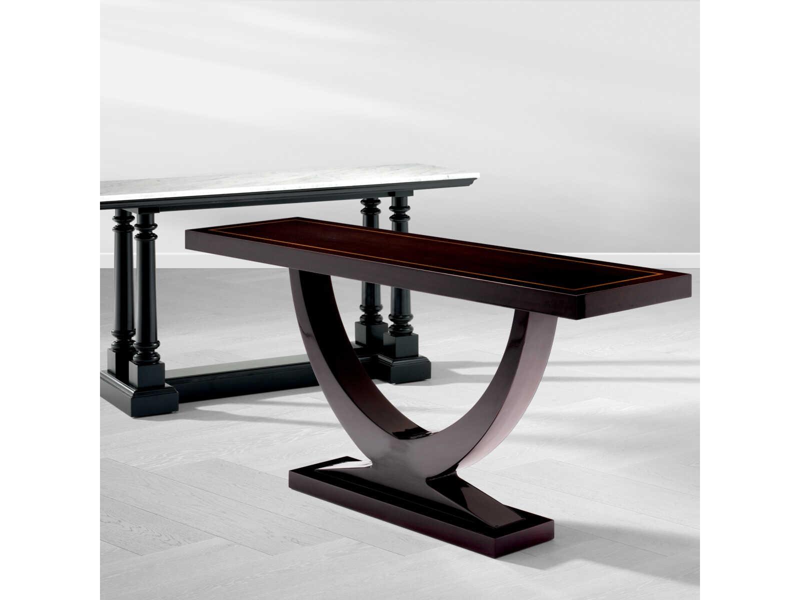 Eichholtz Umberto Eucalyptus Veneer Console Table