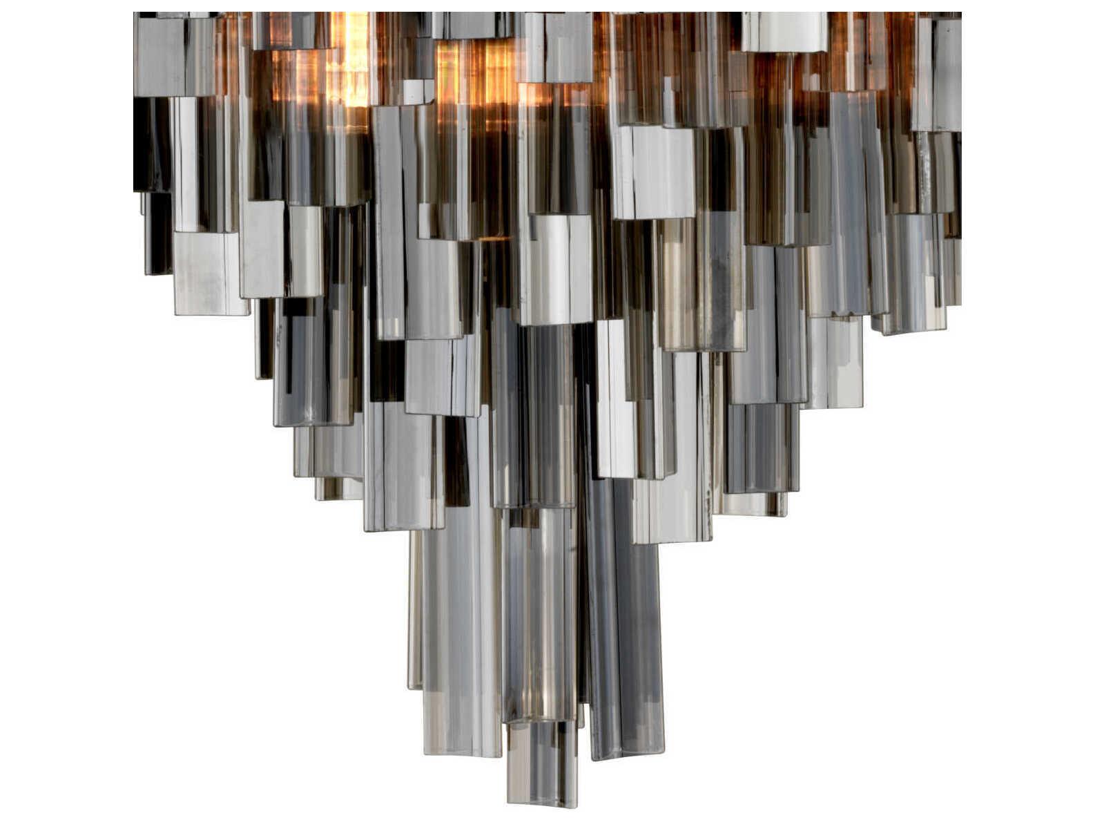 Eichholtz Salerno Smoke Glass Chandelier