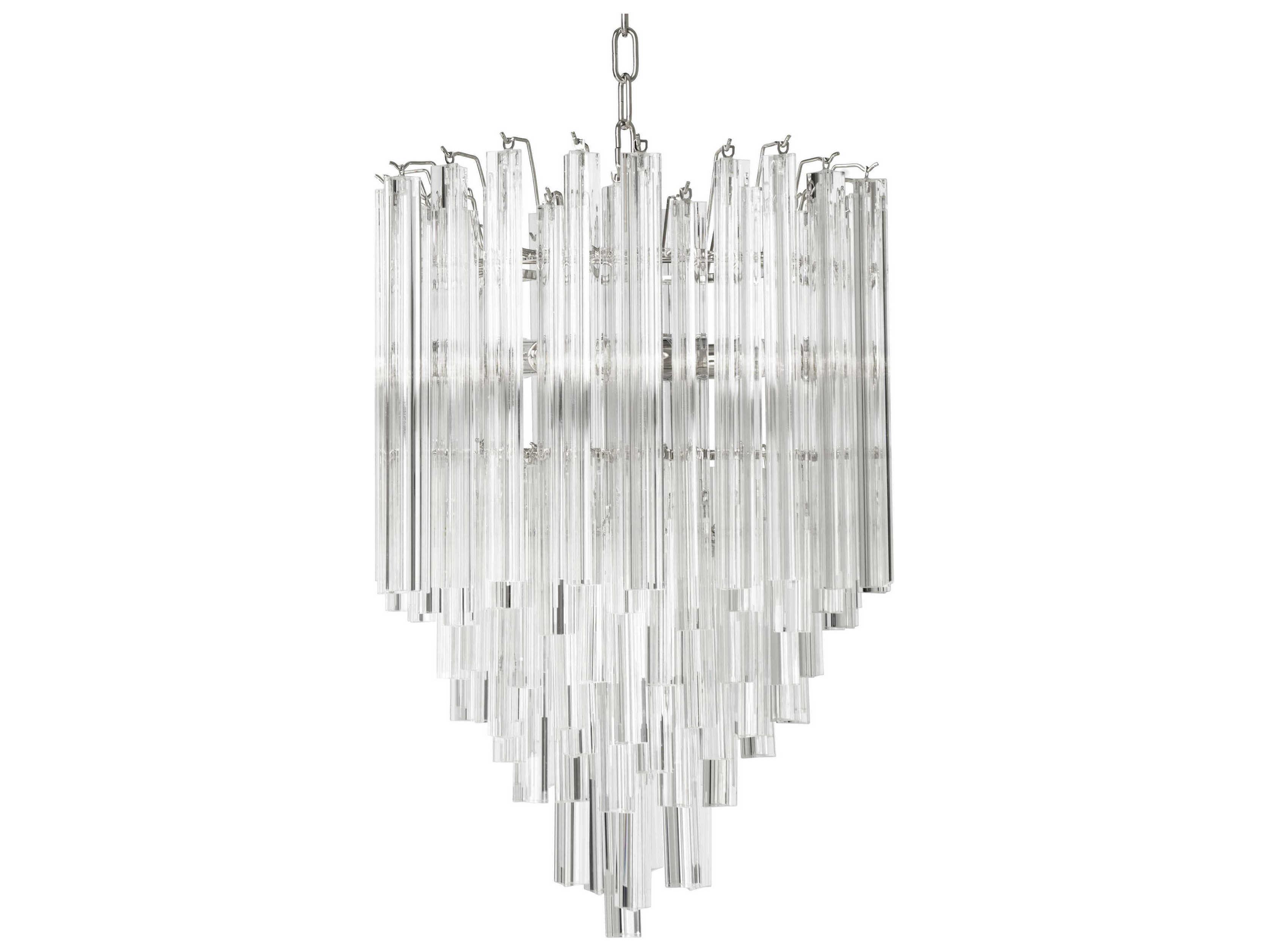 Eichholtz Salerno Clear Glass Chandelier
