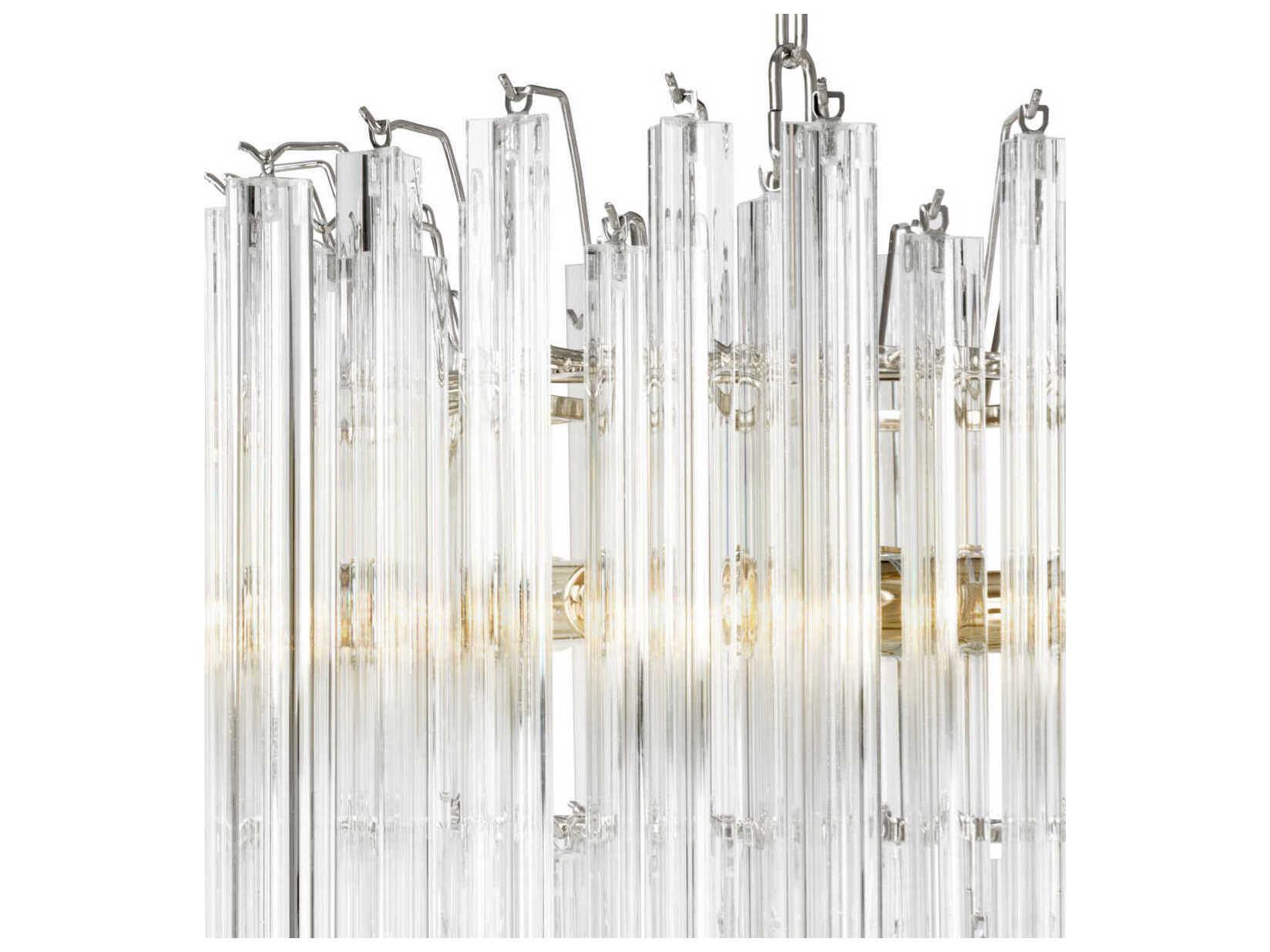 Eichholtz Salerno Clear Glass Chandelier