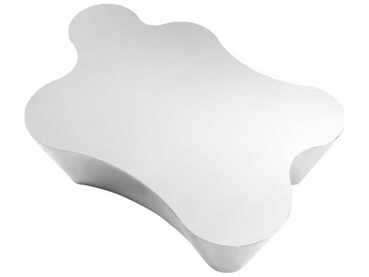 Eichholtz Sceptre Polished Stainless Steel Coffee Table
