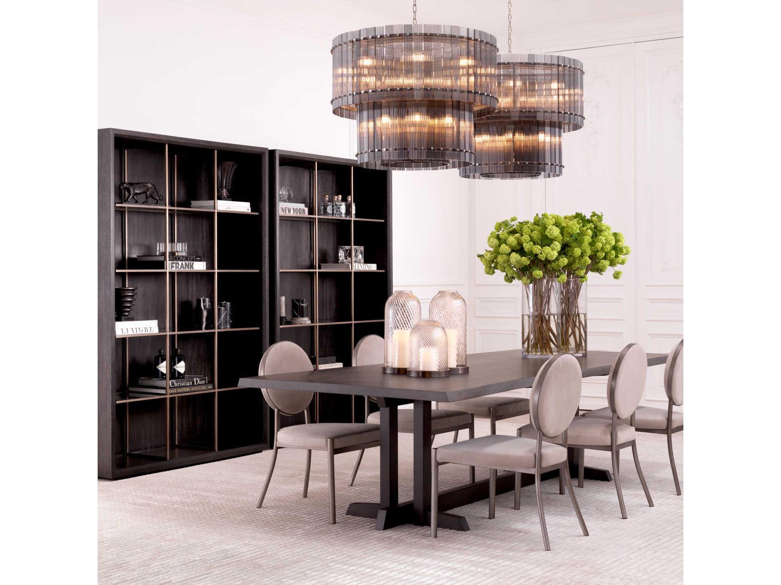 Eichholtz Bronze Patina On Marble Base Panther