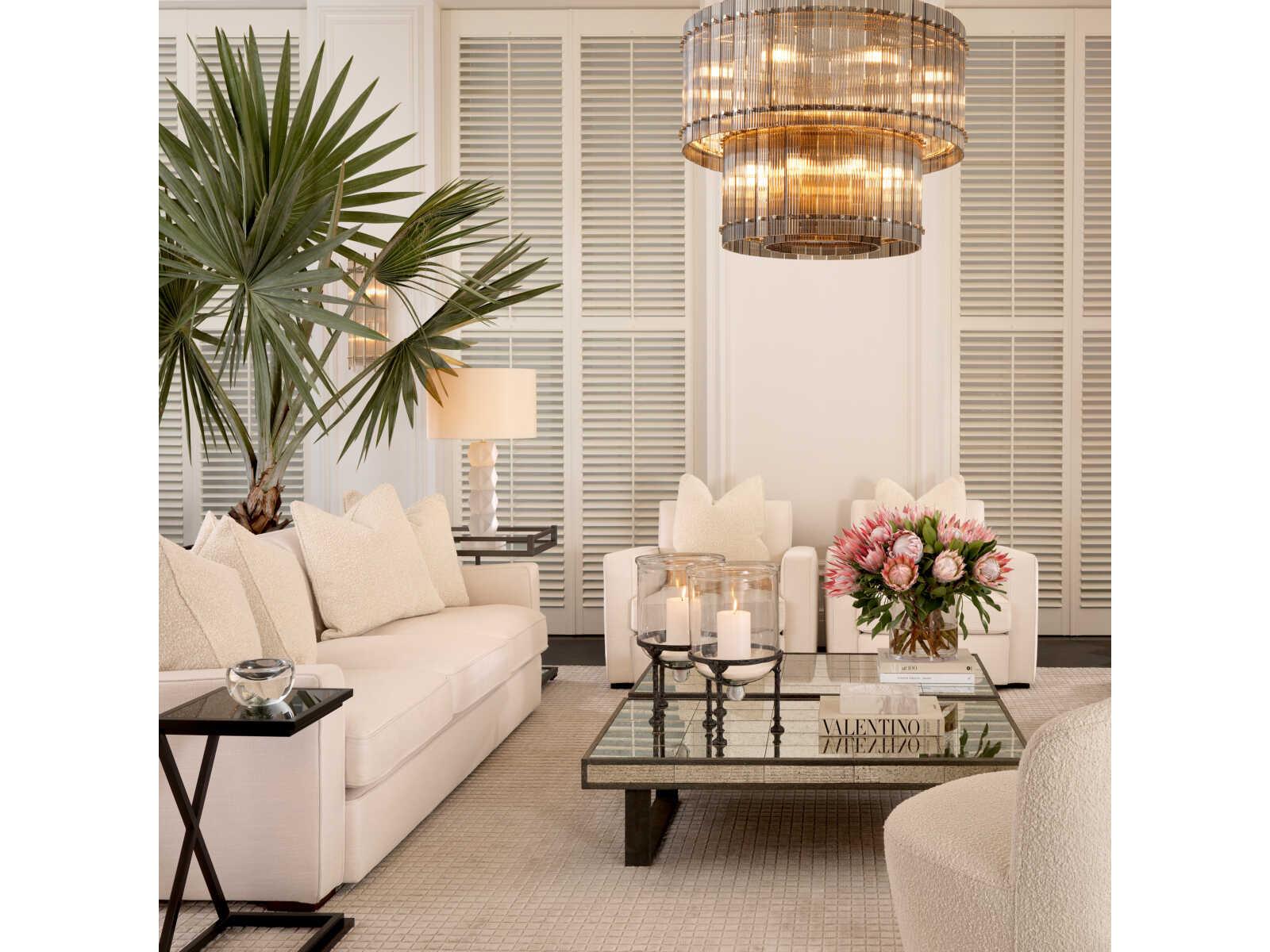 Eichholtz Cross Gunmetal Side Table