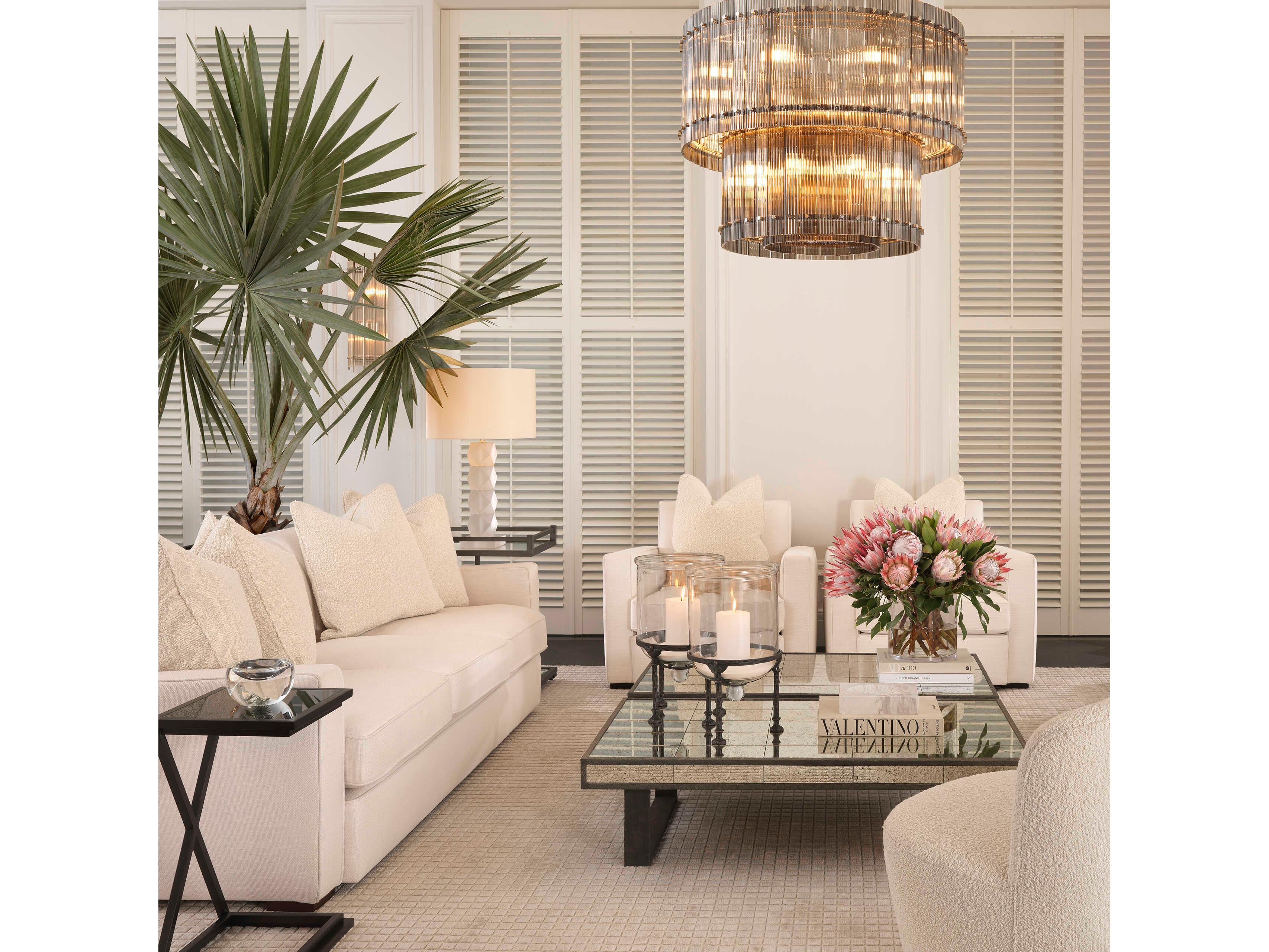 Eichholtz Cross Gunmetal Side Table