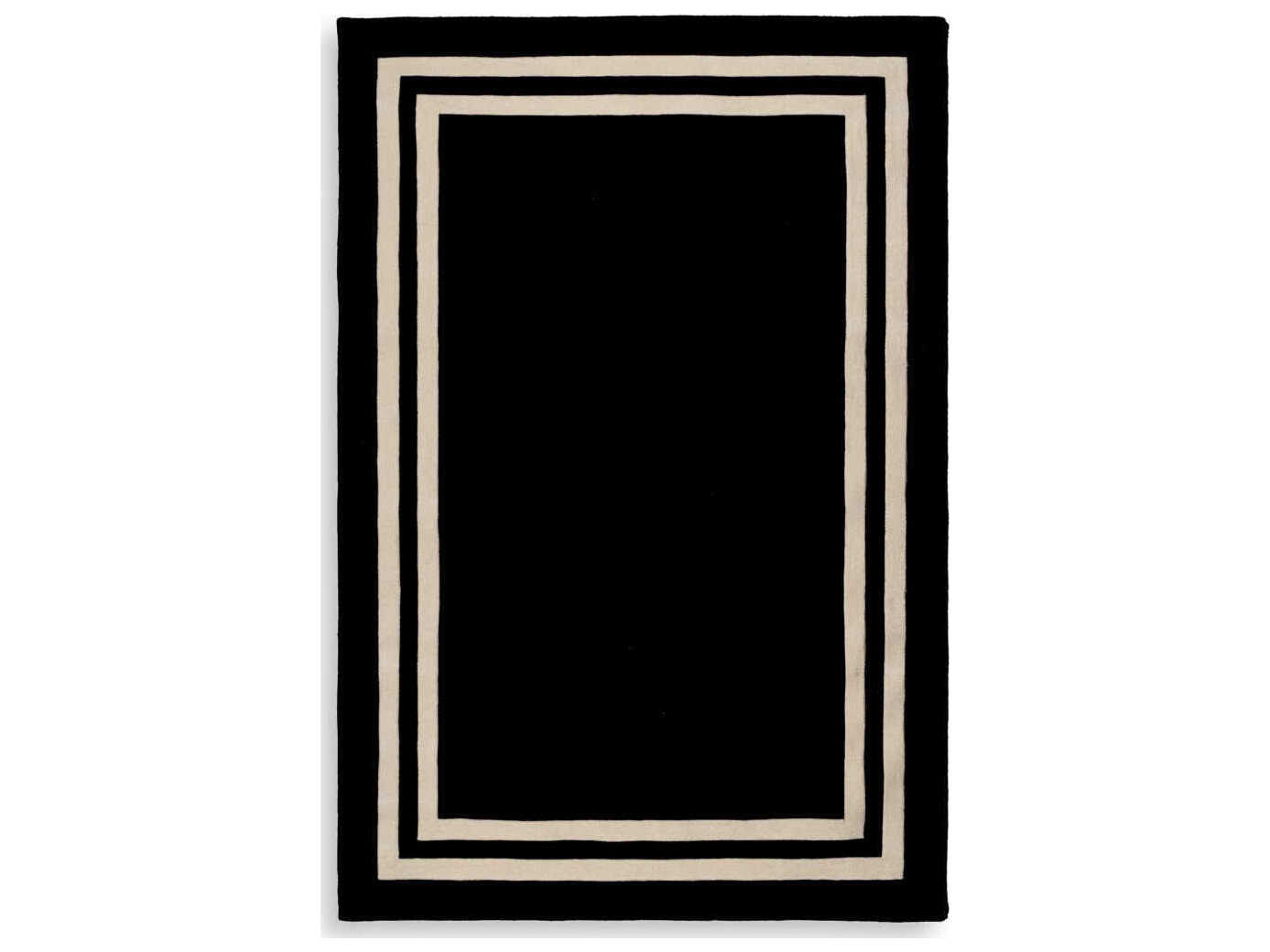 Eichholtz Celeste Black Off-White Rug