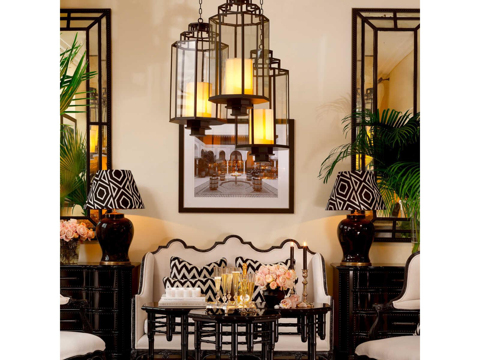 Eichholtz Monticello L Cm Black Lantern