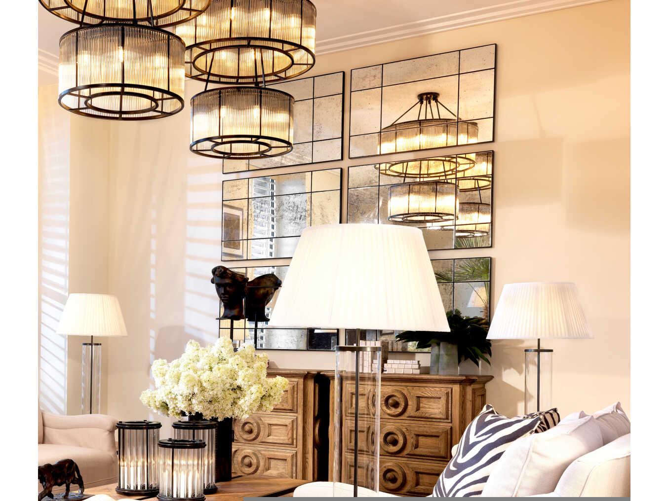 Eichholtz Mountbatten Antique Mirror Glass Mirror