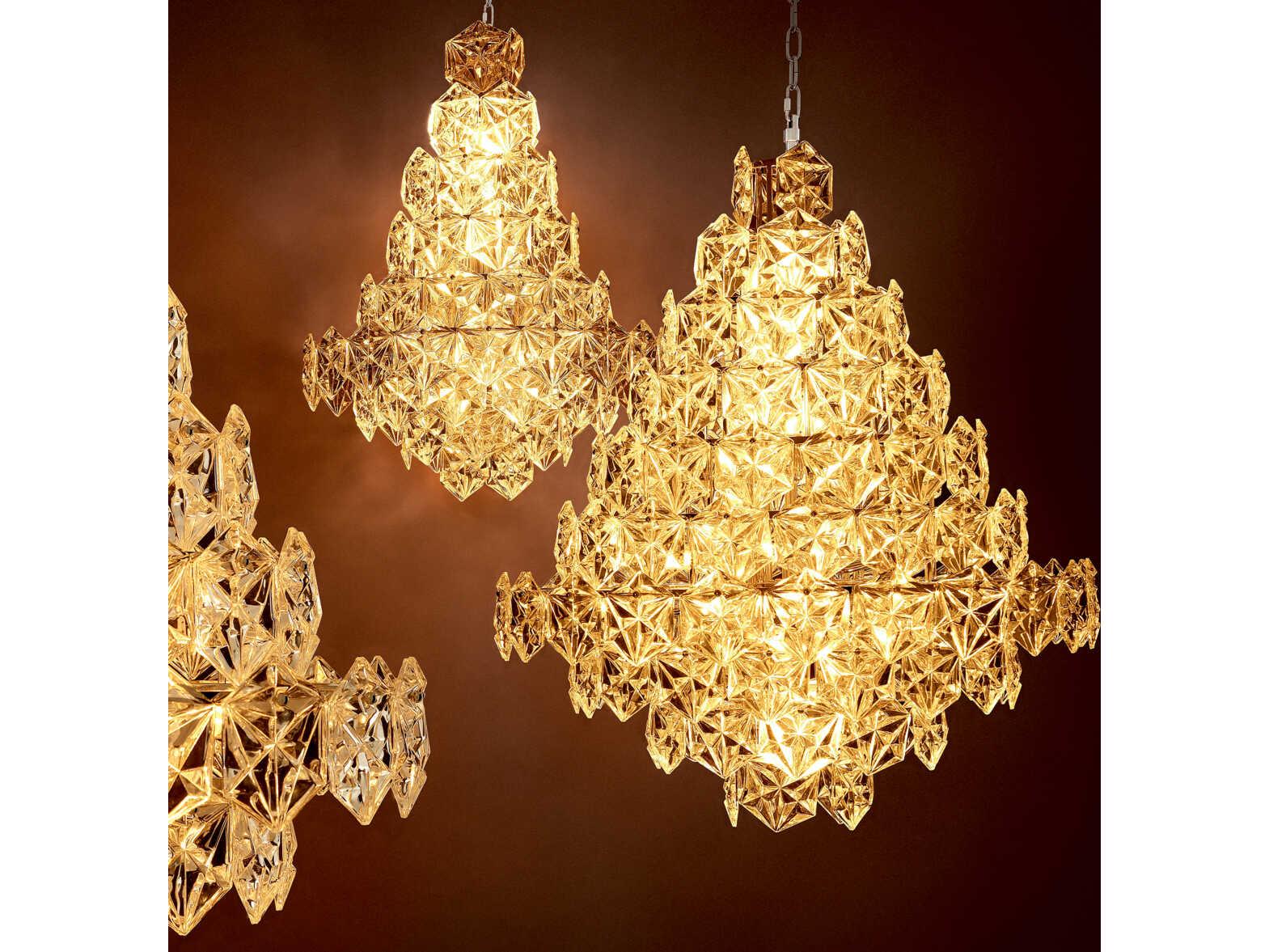 Eichholtz Hermitage L Nickel Chandelier