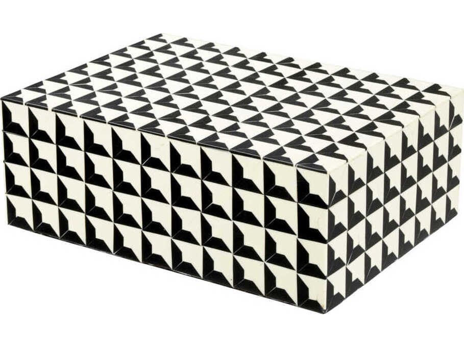 Eichholtz Cabas S Black White Box